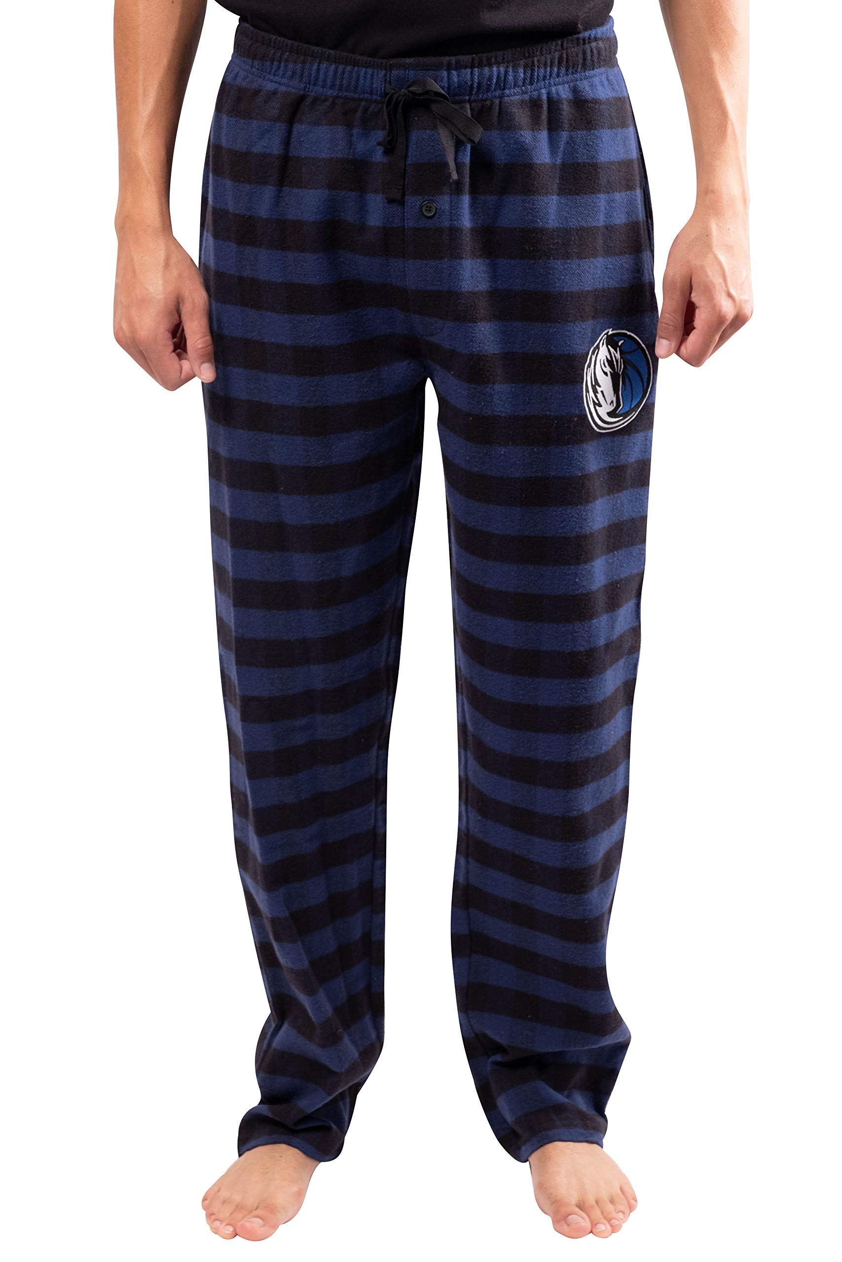 Ultra Game NBA Men's Sleepwear Super Soft Flannel Pajama Loungewear Pants