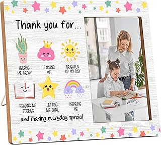 Teacher Gifts: Picture Frame, Thank You & Appreciation Gifts for Women Teachers - Preschool to Graduation