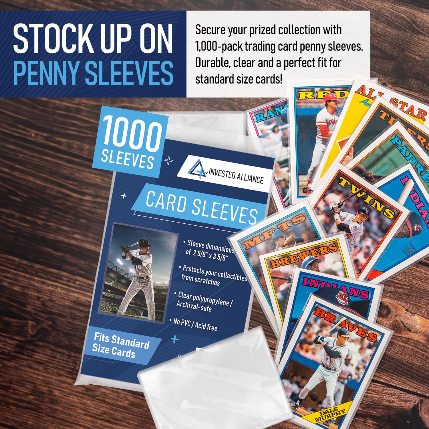Amazon.com: Penny Sleeves & Baseball Card Sleeves. Soft, Ultra Clear Plastic. Pro Sports (1000 Pack) : Toys & Games Amazon.com: Penny Sleeves & Baseball Card Sleeves. Soft, Ultra Clear Plastic. Pro Sports (1000 Pack) : Toys & Games