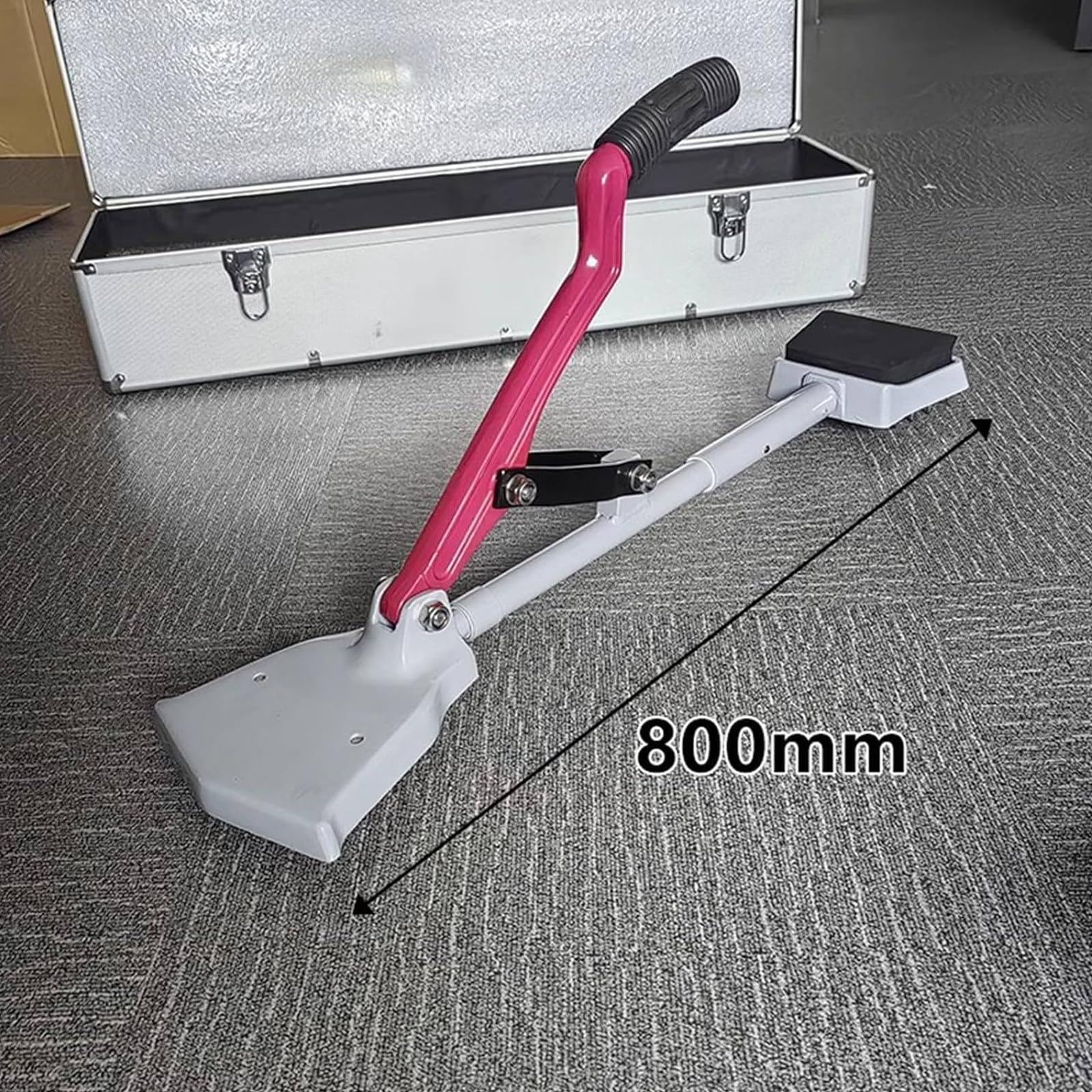 Écarteur de tapis, outil de frappe de genou facile à utiliser, outil de montage essentiel pour les projets de revêtement de sol, kit d'outils d'installation de tapis