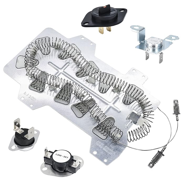 Buy puxyblue Dryer Heating Element DC4700019A,Thermal Fuse DC9600887A