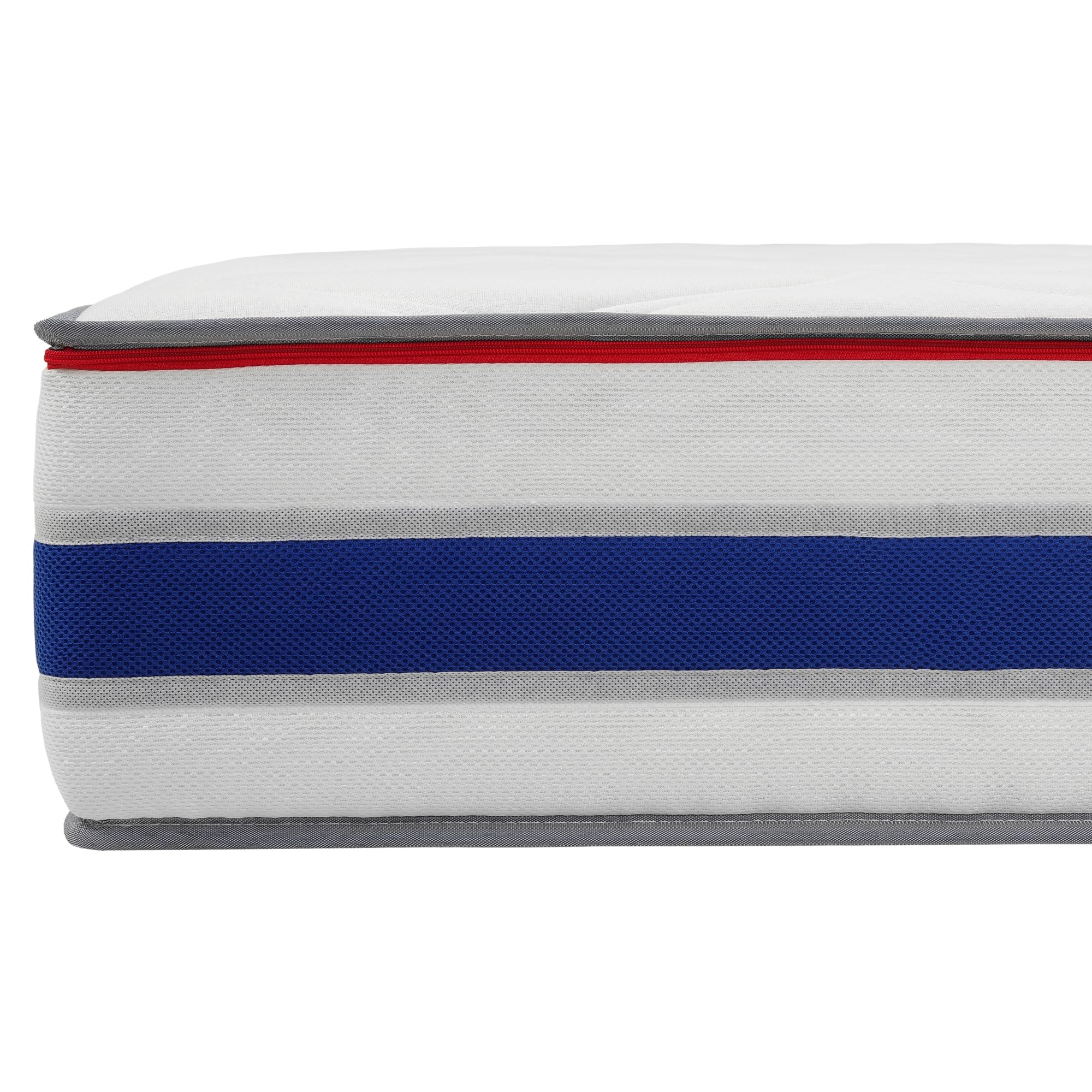 Arensberger RELAXX Matratze 140x200 cm | Kaltschaummatratze mit 3D Memory Schaum | ergonomische Höhe 25cm | wendbarer Härtegrad H2/H3 | Gel Schaum Bezug | 140x200cm Rollmatratze punktelastisch