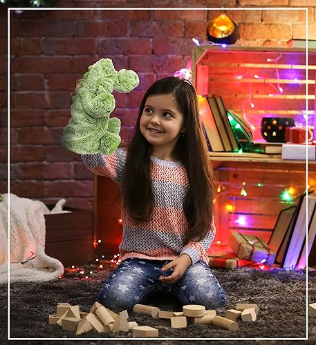 Miniatura 4 de DolliBu Marioneta de mano de peluche para niños  Juguete de peluche suave para títeres para espectáculos de marionetas teatros de títeres para niños