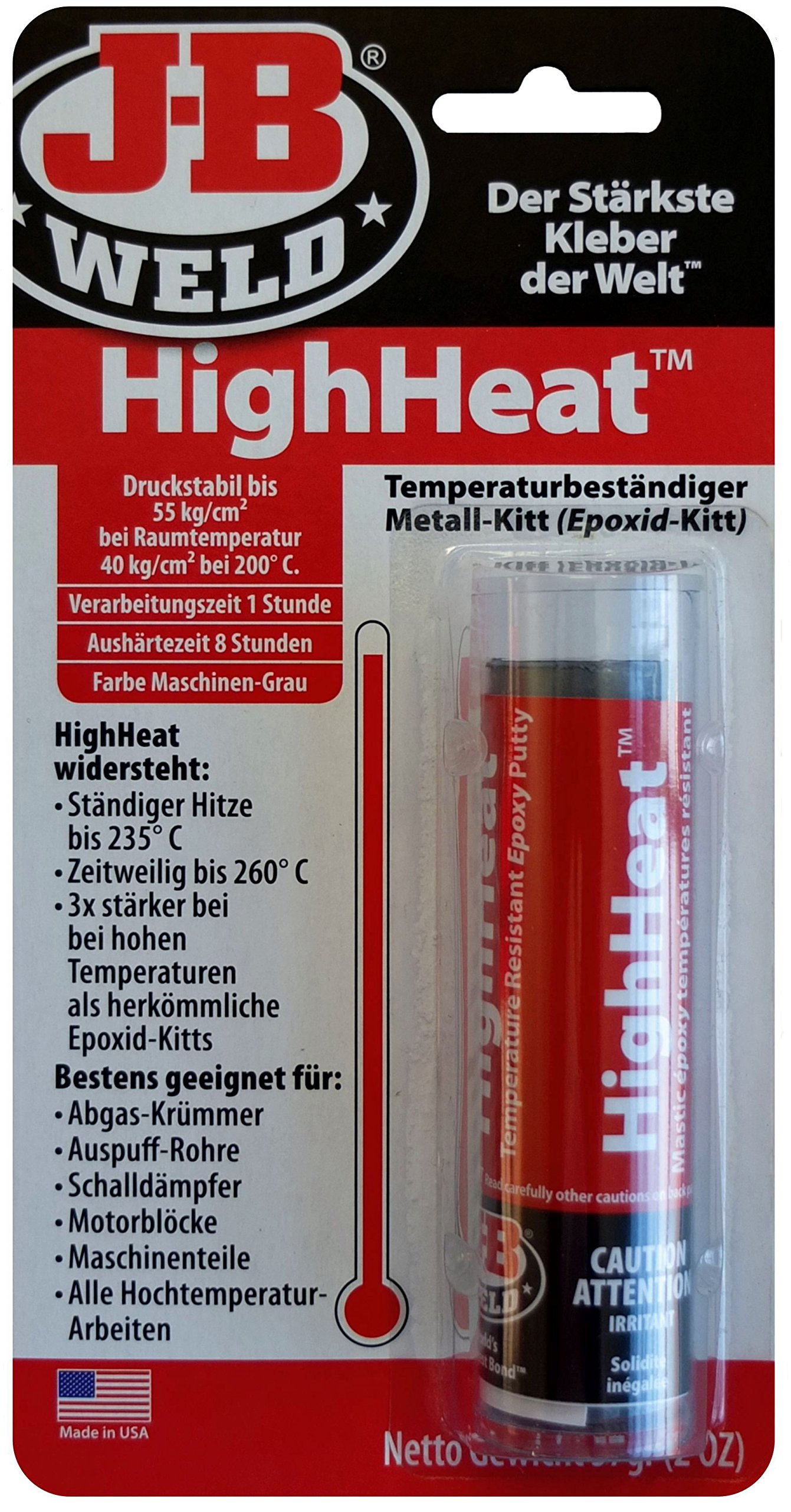 JB Weld High Heat Resistant Adhesive