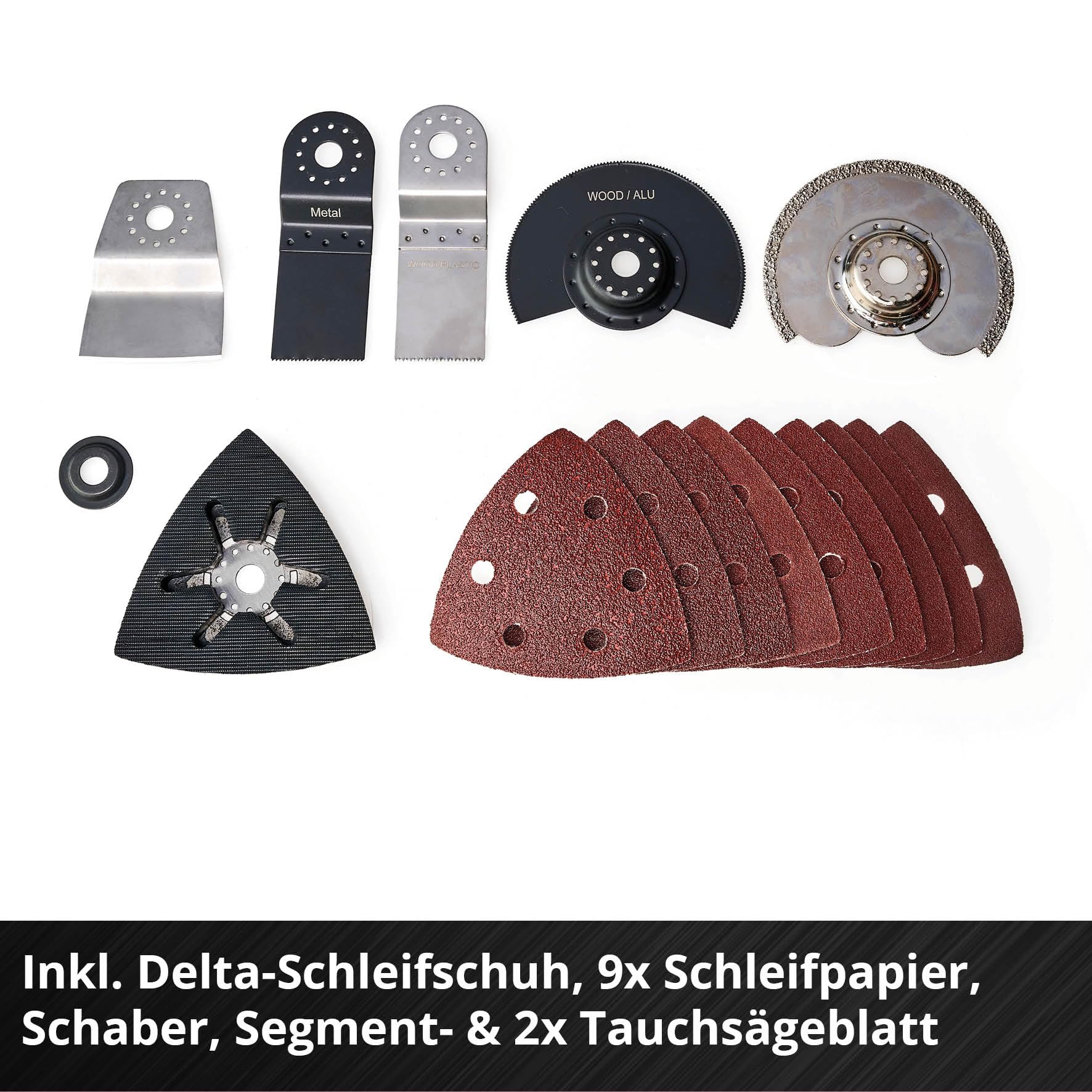 Einhell Professional Akku-Multifunktionswerkzeug TP-MG 18 Li BL-Solo PXC (18 V, Anti-Vibration, Brushless, 3 Funktionen, magnetische Aufnahme, inkl. Zubehör, ohne Akku)