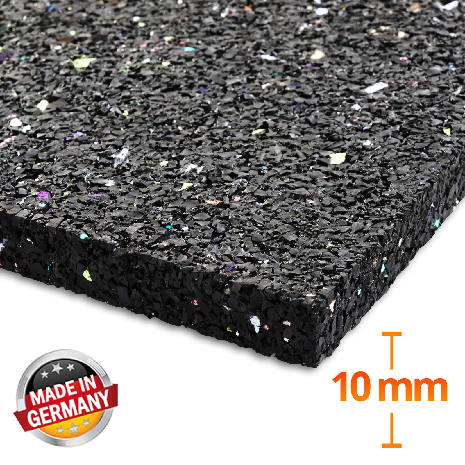 Floordirekt Tappetino antivibrazione | Tappetino antiscivolo in 4 spessori e molte dimensioni | Adatto per ambienti umidi | Resistente agli strappi, antiscivolo e ammortizzante | Uso universale (125 x