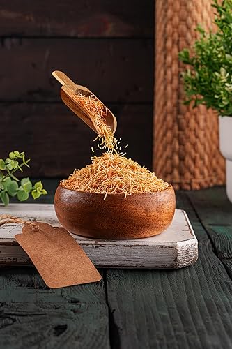 Miniatura 3 de GOURMO Kadayif triturado y horneado 200 g (7.1 oz), Masa de fillo rallada Kataifi para barras de chocolate Dubai, Kunafa, Knafeh