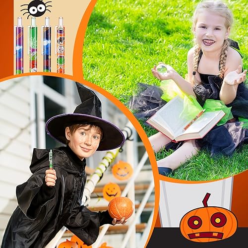 Miniatura 6 de Leinuosen 120 bolígrafos de Navidad a granel, bolígrafo de tinta de gel retráctil, bolígrafos lindos de Navidad, bolígrafos navideños para niños y