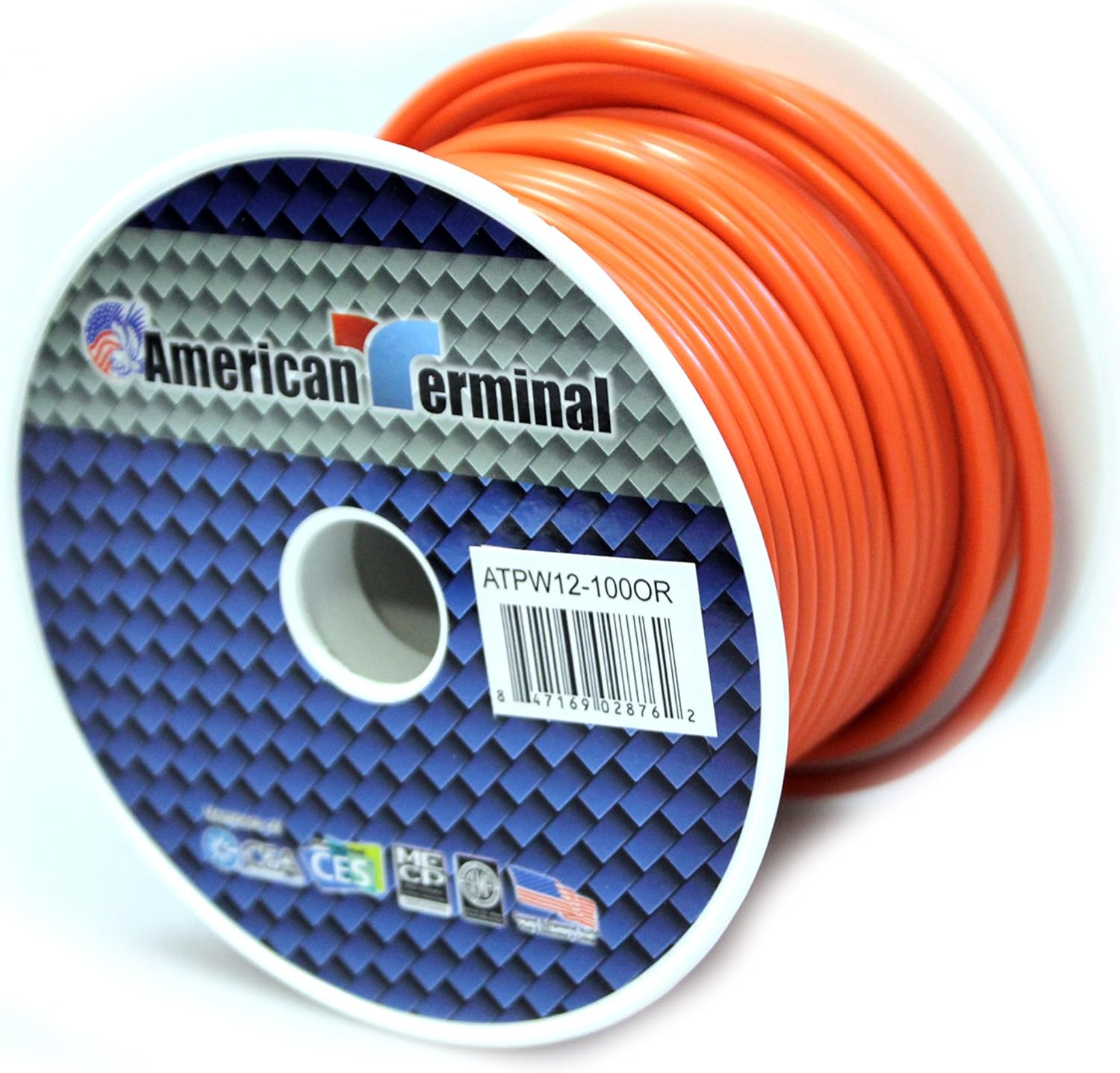 ATPW12-100OR 12 Gauge Primary Wire, Orange