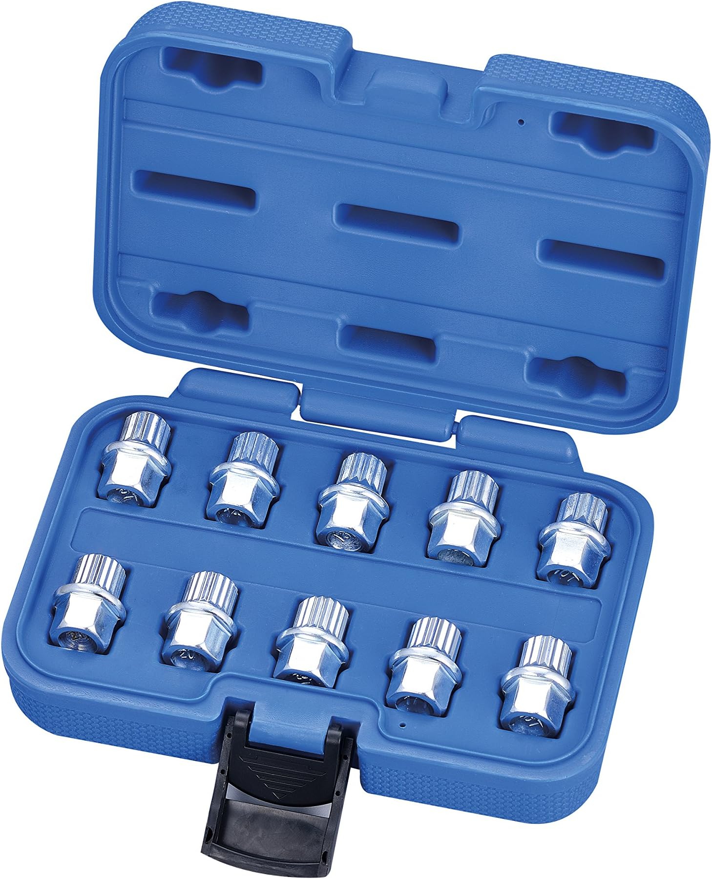 10PCS Lug Nuts, Wheel Lock Key- Anti Theft Wheel Lock Key Set for Cars Wheel Tire Nut Screw Removal