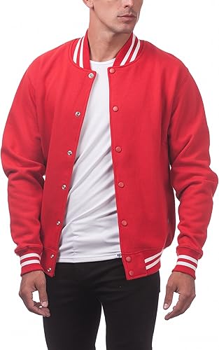 Vista 4 de Pro Club Varsity - Chaqueta polar de béisbol para hombre