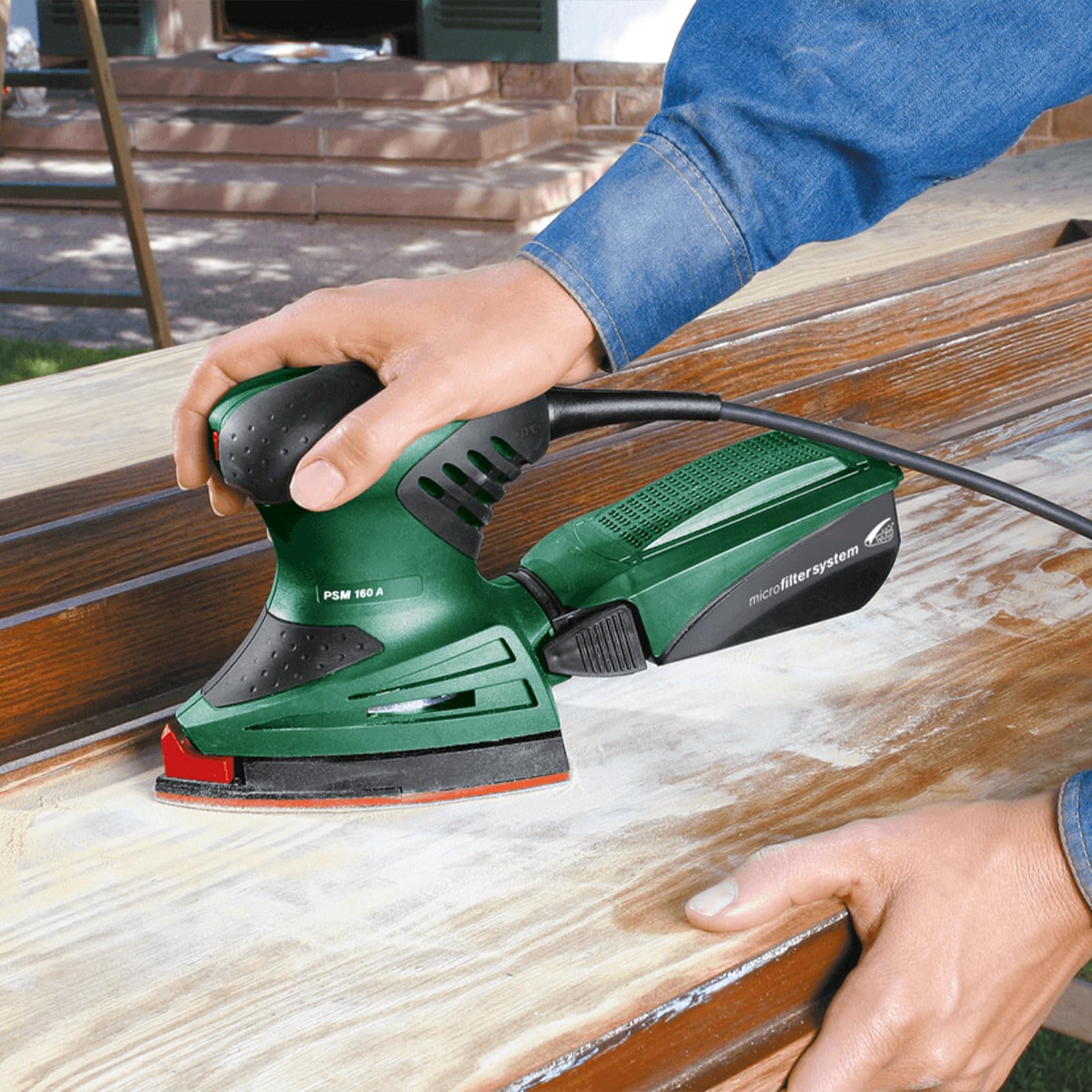 Lot De 10 Feuilles De Papier Abrasif Grain 40/80/120/240 Disques De Ponçage En Forme D'oreilles De Lapin Pour Outils De Polissage - 10 Pièces Grain 80