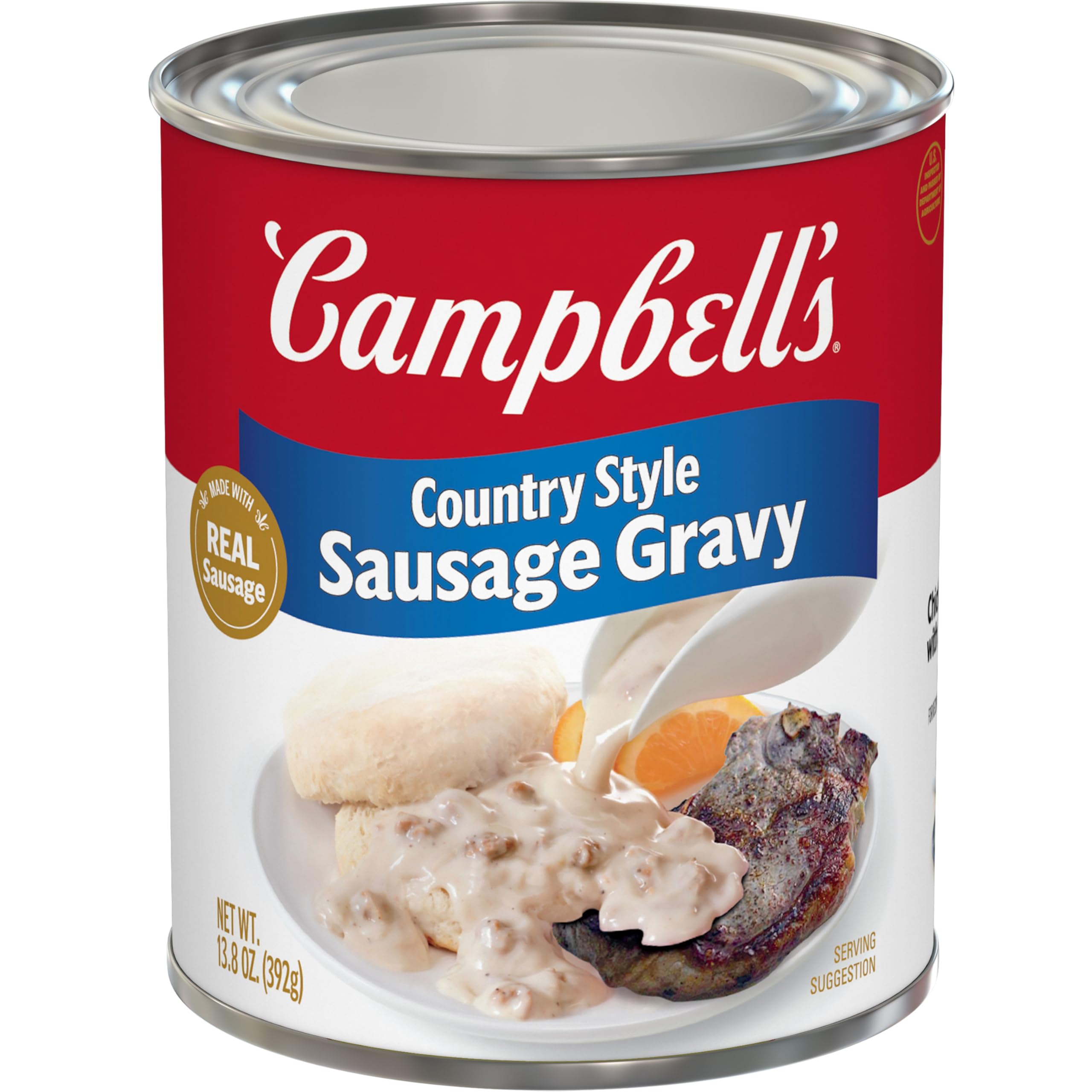 Campbell's Country Style Sausage Gravy, 13.8 Oz Can