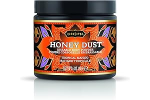 Kama Sutra Honey Dust Tropical Mango 6 oz/170 g - Kissable Body Powder