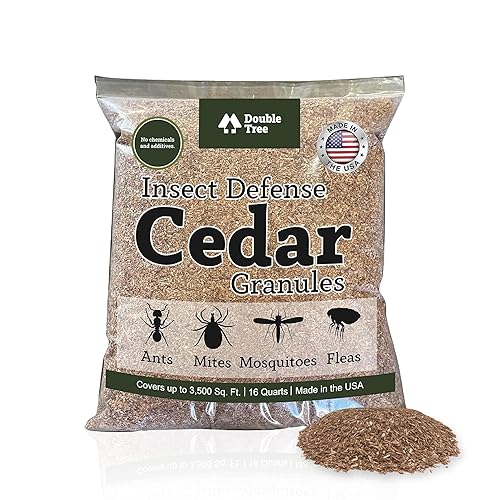 Double Tree Home and Garden Cedar Granules | Repels Fleas,