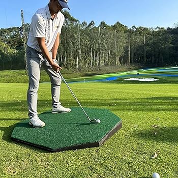 ゴルフ練習場向け！自宅や室内でゴルフの練習が出来るショットマット！ 楽天市場】ゴルフ練習器具 スイングマット ショットマット