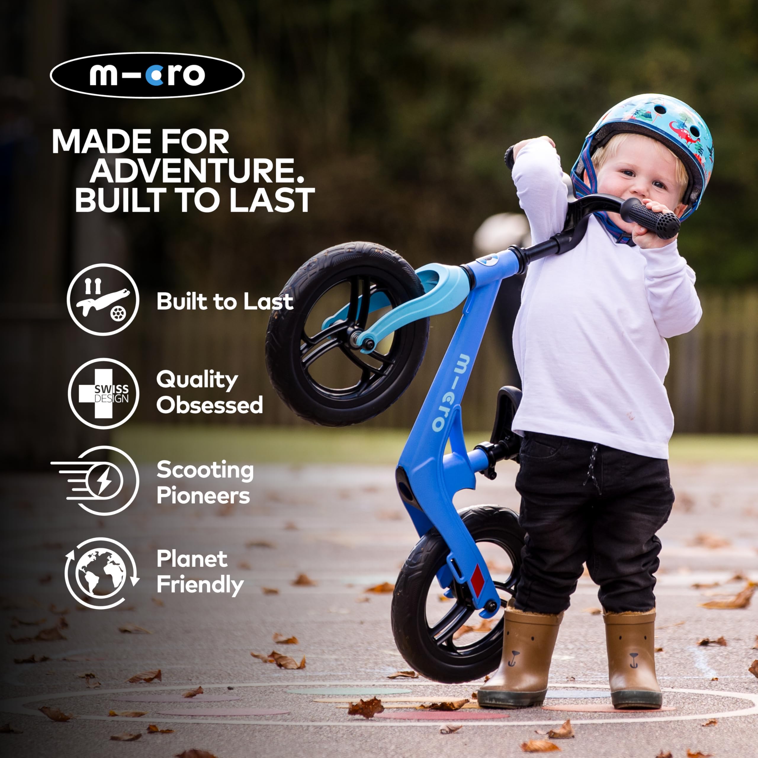 Micro Mobility Micro Balance Bike Lite GB0035 Lite EVA Bicycle Pink Flamingo Pink for Children from 2 Years
