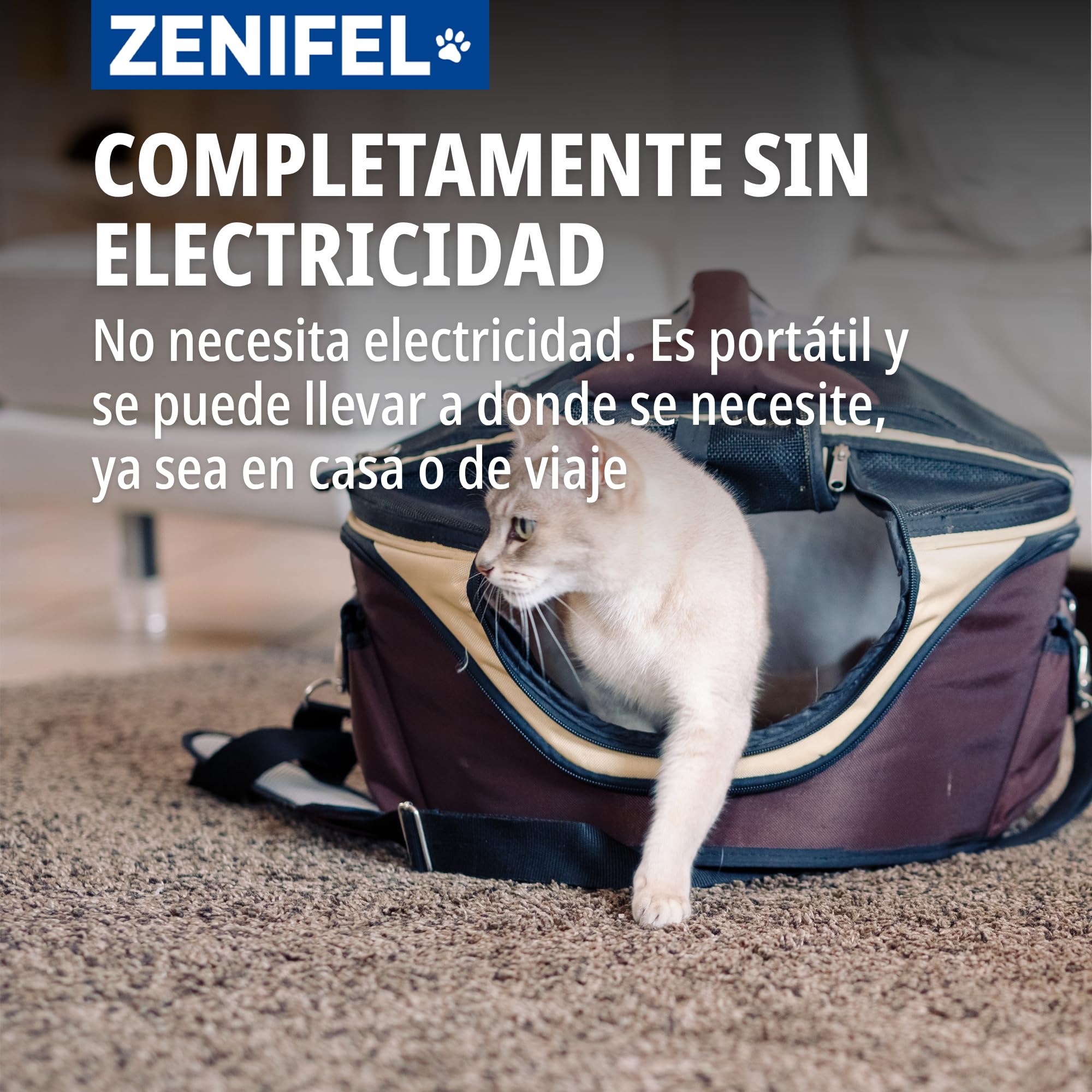 Virbac Difusor De Feromonas En Gel para Gatos - Antiestrés con Catnip - Sin Electricidad - Dura 2 Meses - 230g