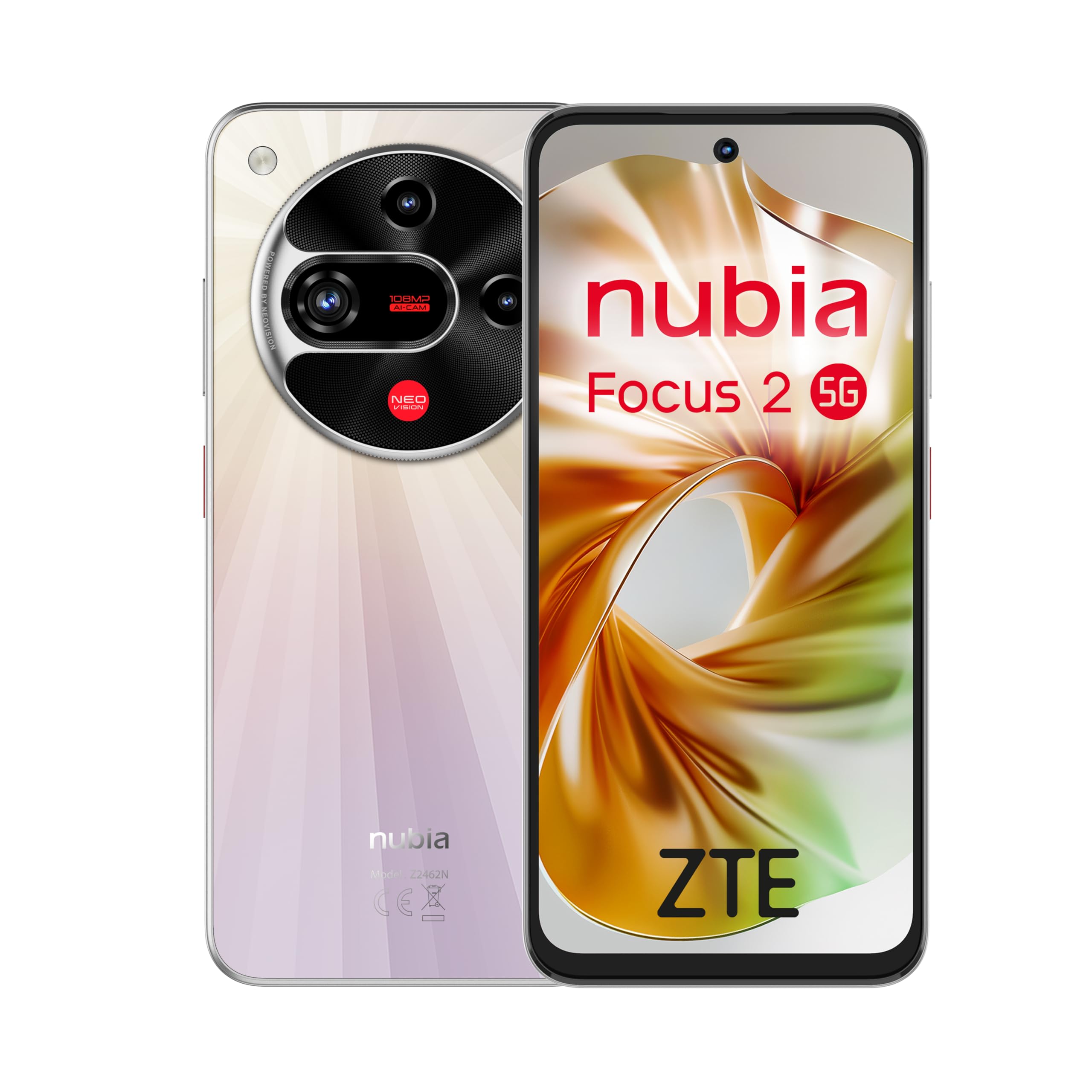 ZTE Nubia Focus 6.7" HD+ 8+​12gb 256gb 5g Blanco