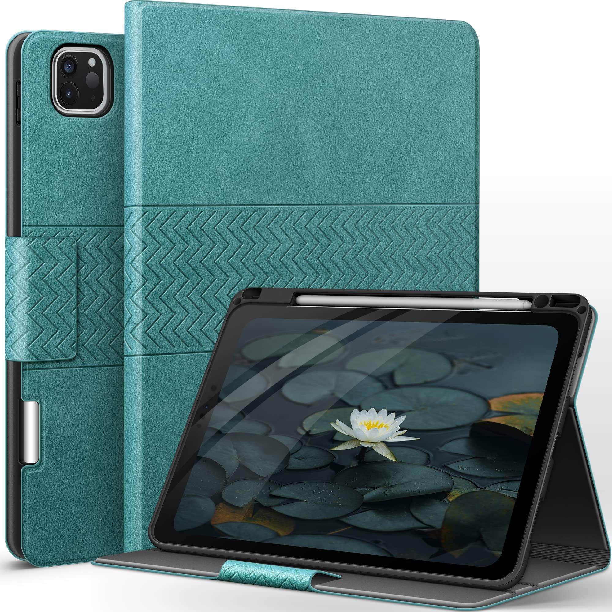 Ipad Pro 11 Zoll Hülle Mit Stifthalter HOLIMET iPad Pro 11 Zoll Hülle 2022/2021/2020 mit Stifthalter, PU Leder