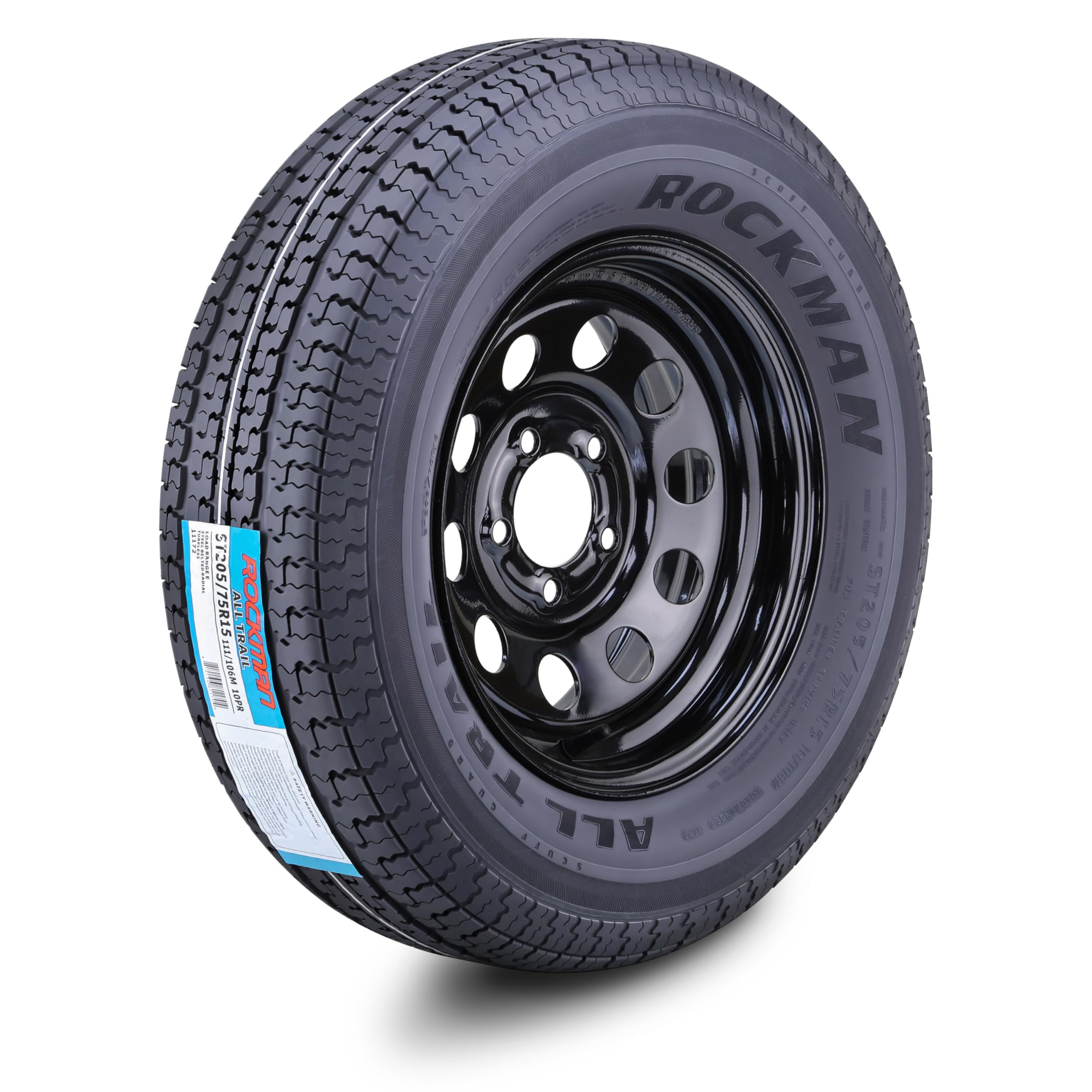 ROCKMAN Trailer Tire Wheel Assembly