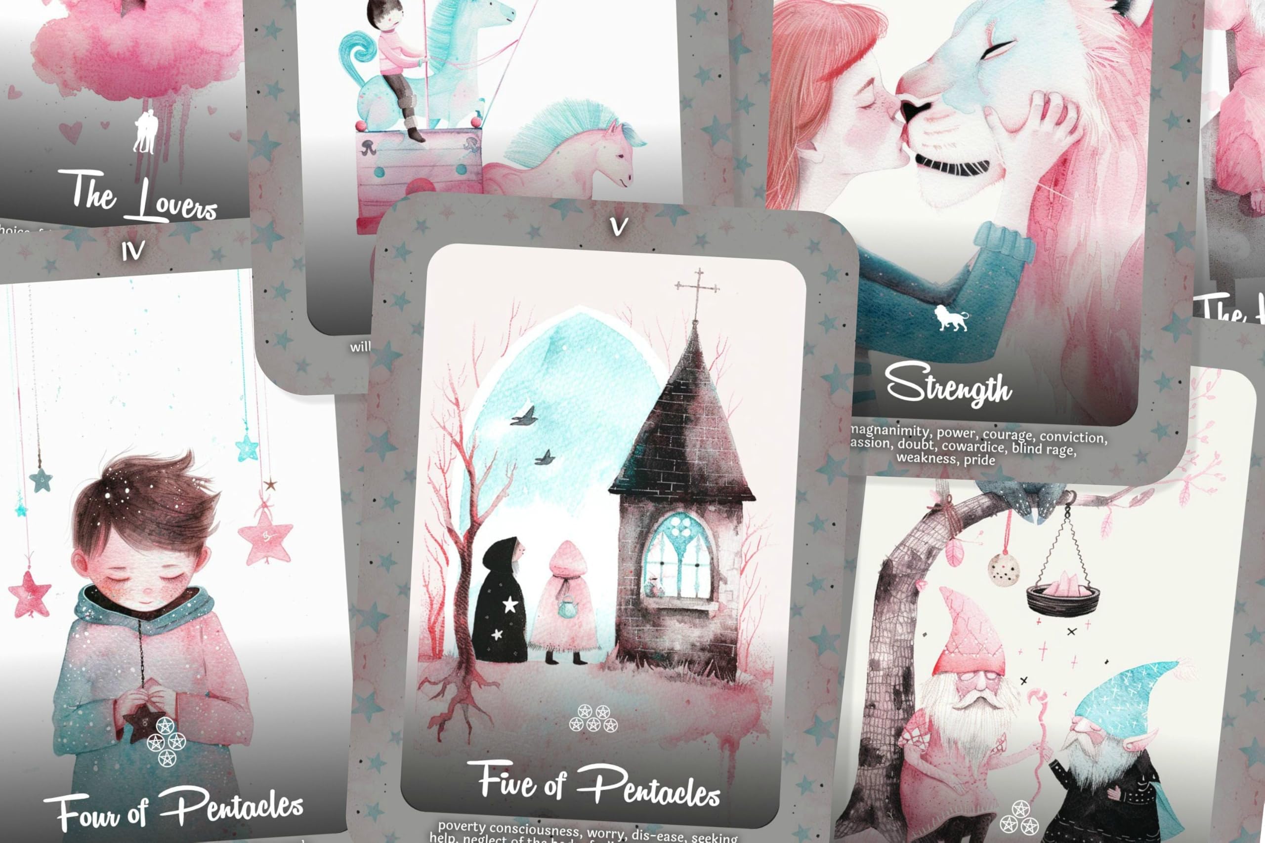 Gentle Spirits Tarot - 78 Cards - A Sense of Calm and Tranquility