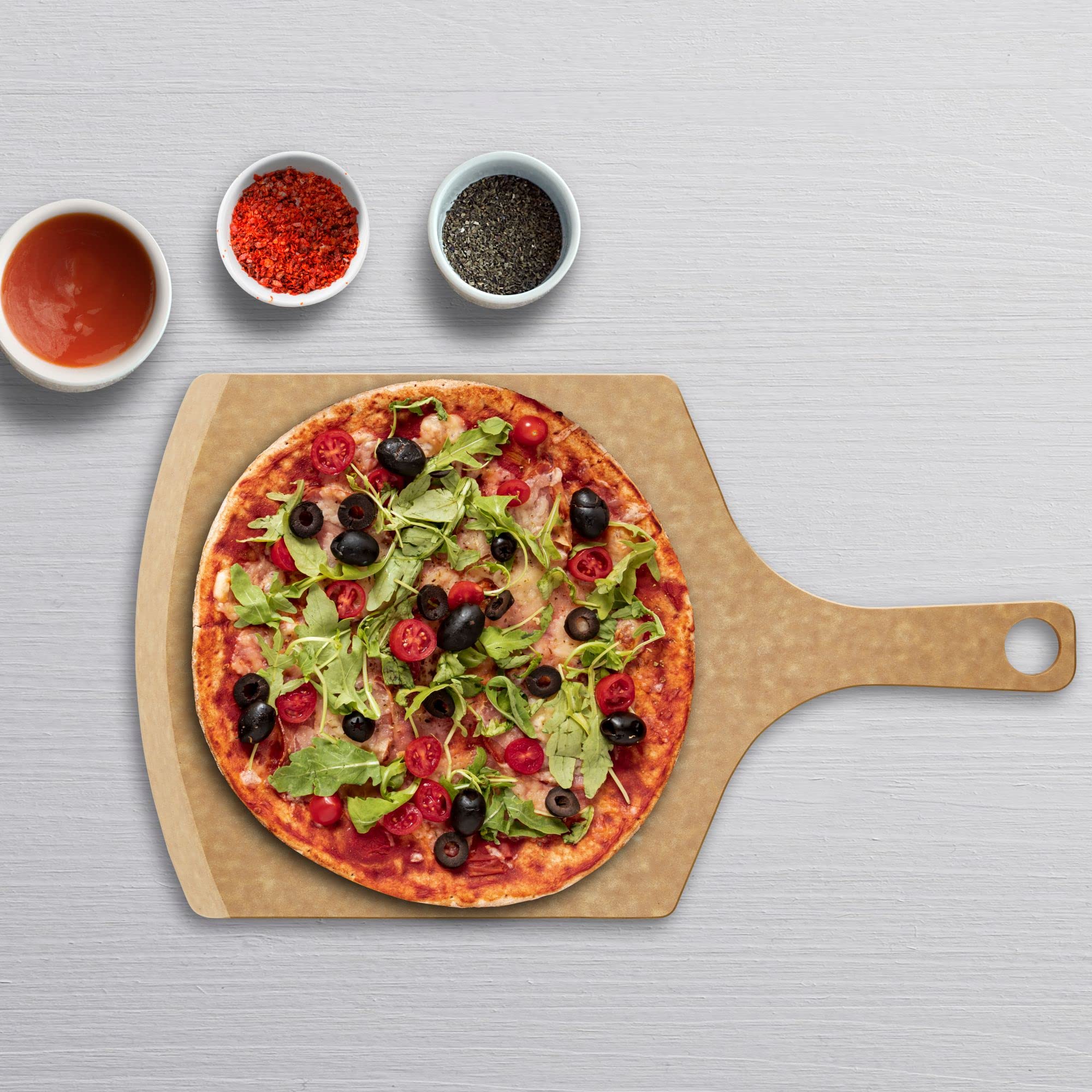 Victorinox Pizza Peel with Beveled Edge, Brown, Small (7.4133)