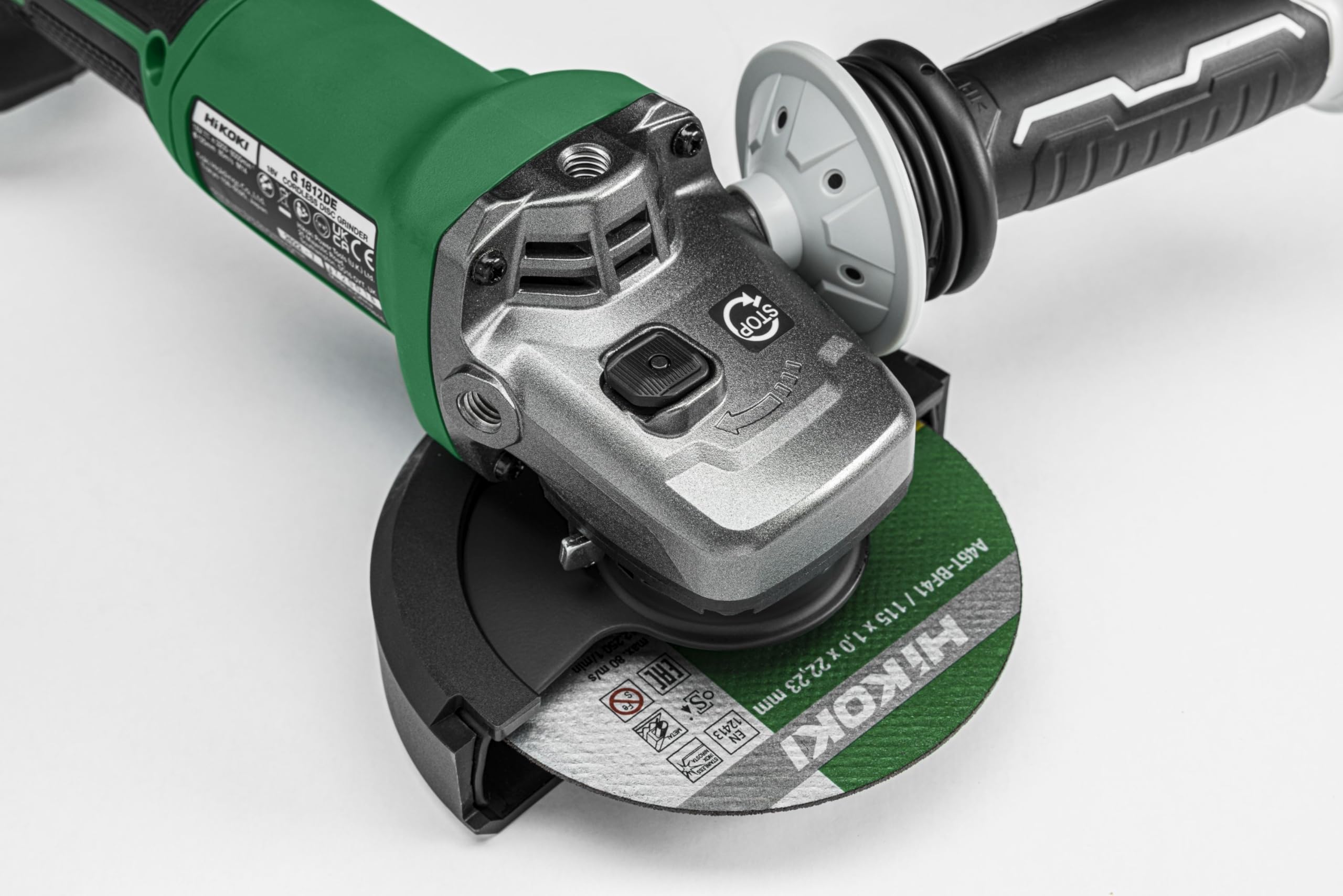 HiKOKI G1812DE Akku-Winkelschleifer 18V, 115 mm Brushless Flex, M14