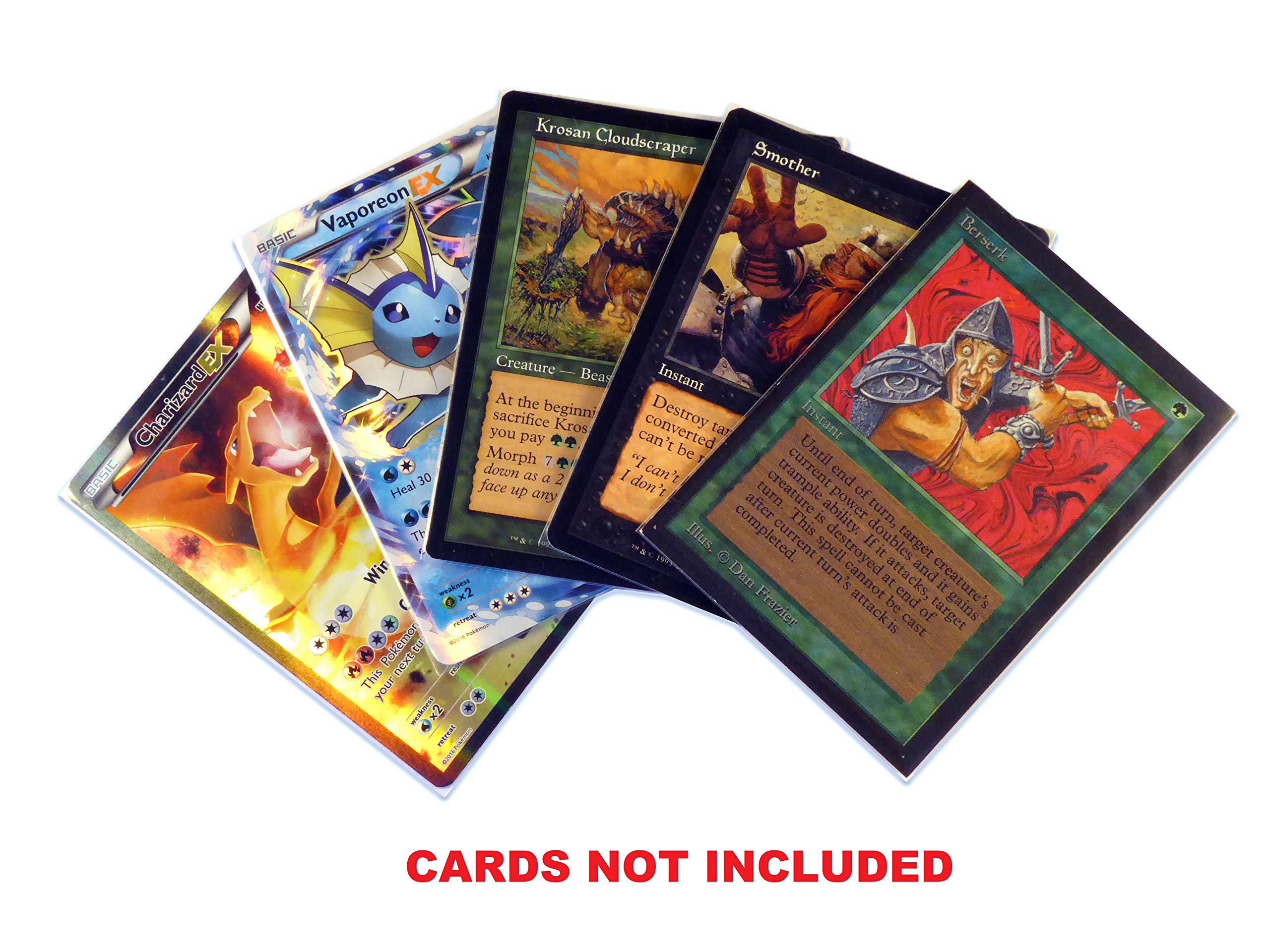 Arkero-G® 100 Pagine Portacarte Trasparenti Per Album - 9 Tasche Per Pagina - Adatte Per Magic, Pokemon E Carte Standard
