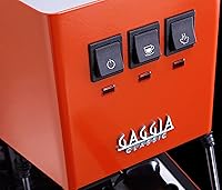 Vista 4 de Gaggia RI9380/53 Classic Evo Pro - Máquina de café expreso, color rojo langosta, pequeña