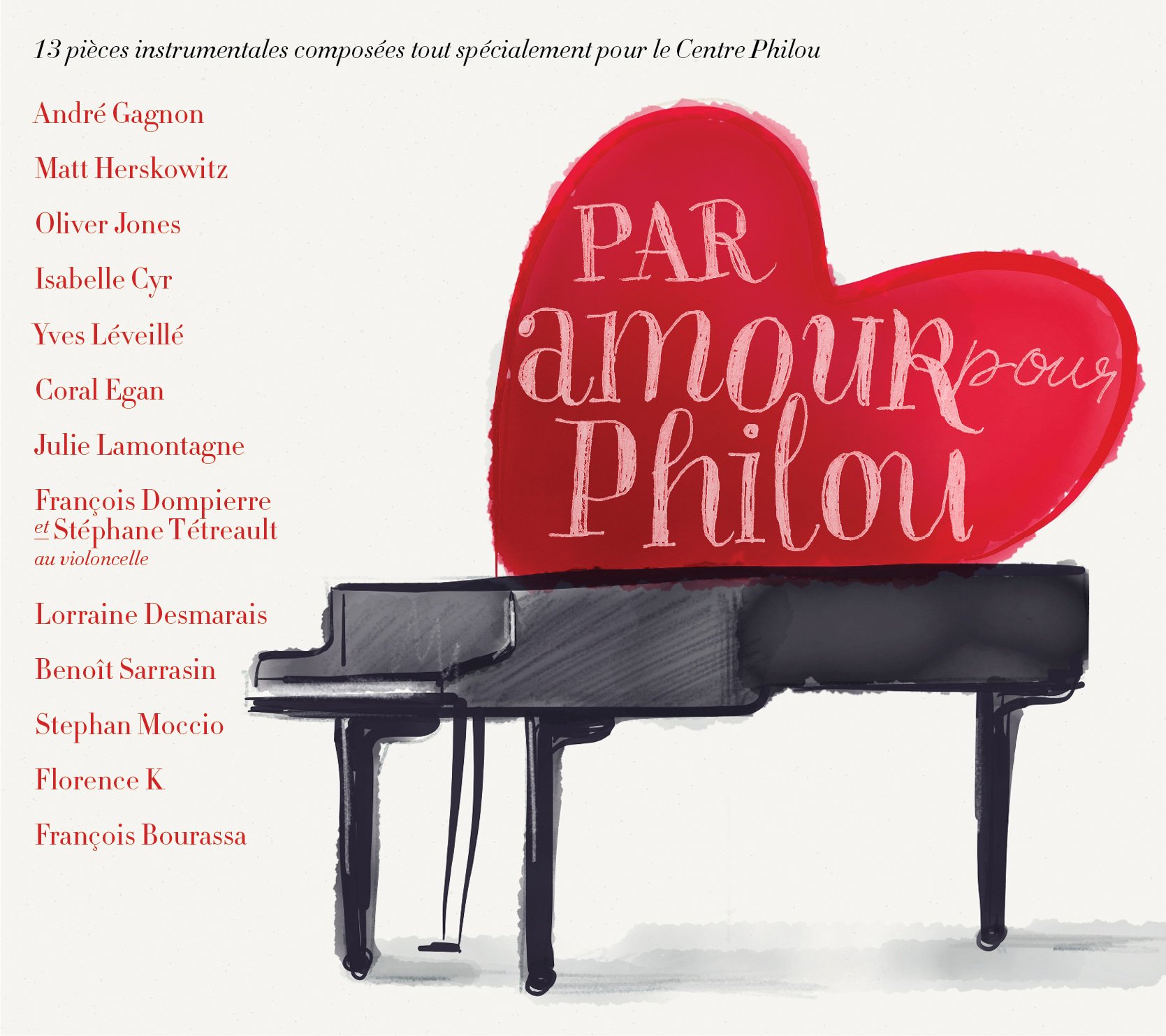 Par Amour Pour Philou: For Philou With Love [Audio CD] Various Artists