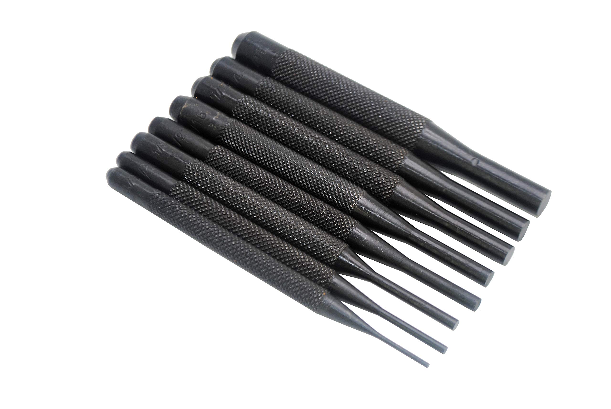 Proops 8 Piece Steel Drive Pin Punch Set, 1/16" To 5/16" (M9352). Free Uk Postage