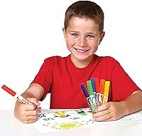 Vista 7 de Cra-Z-Art Estuche de arte increíble de 64 piezas con colores vibrantes, crayones y marcadores de punta fina y súper punta ideal para niños a partir