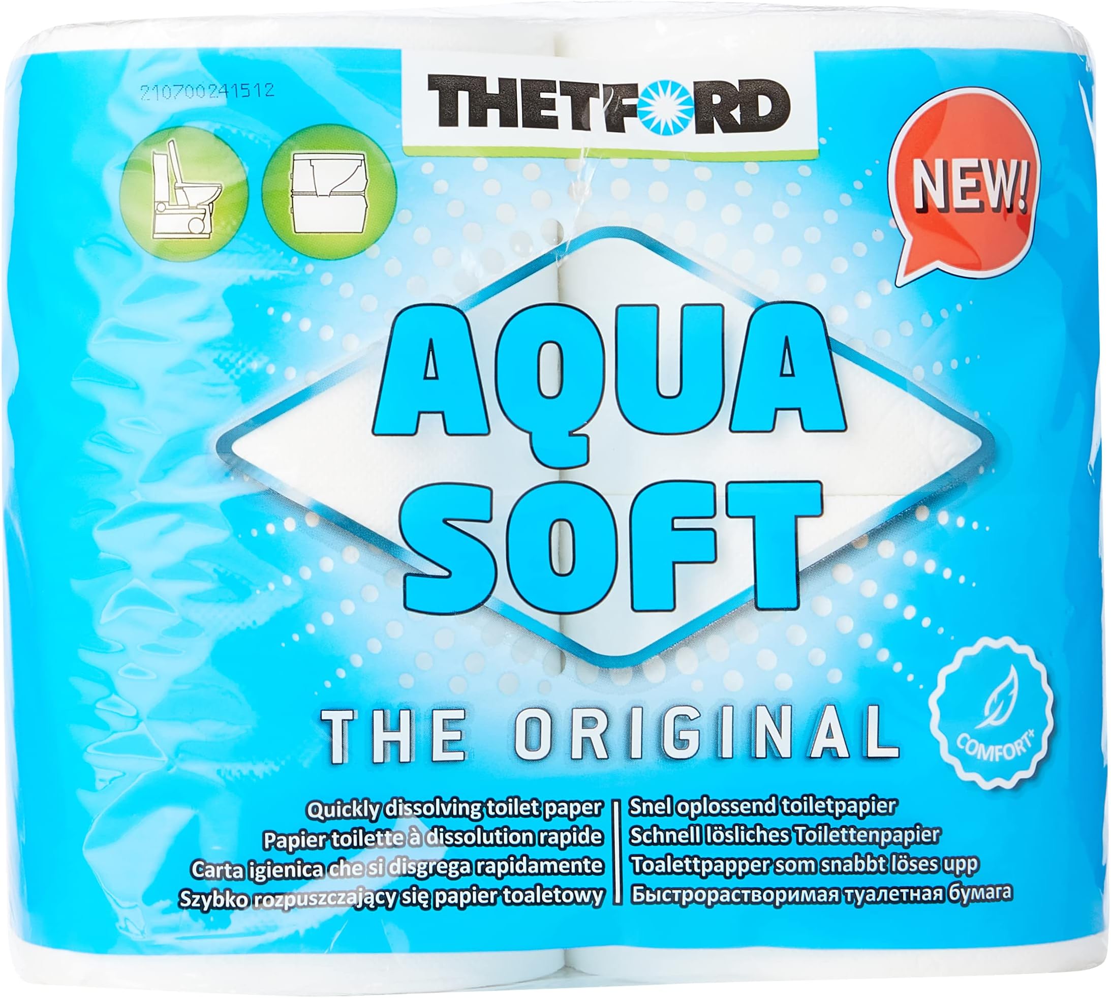202240 Aqua Soft Multicoloured