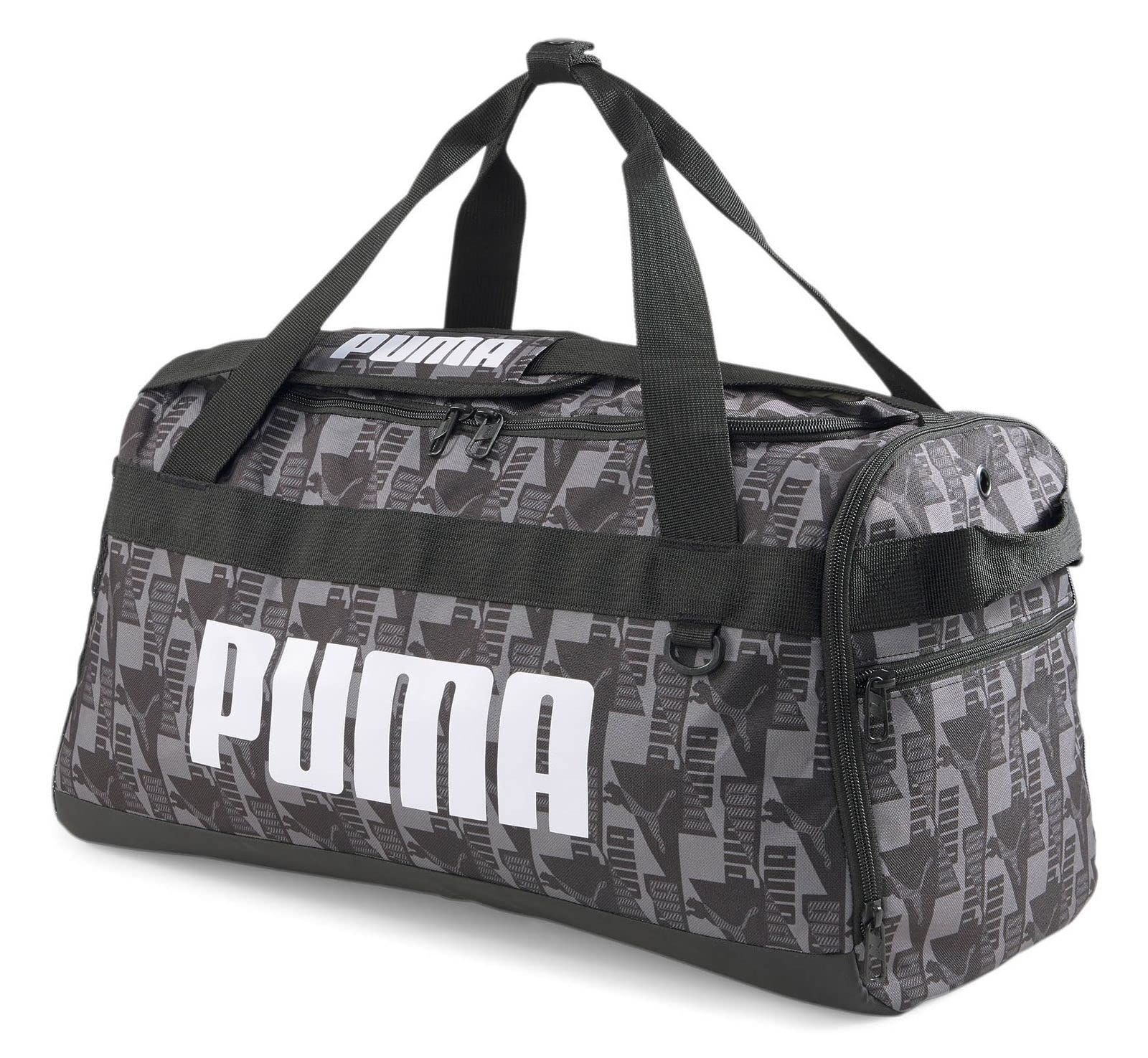 Puma Challenger Duffel Bag S Sac De Sport Mixte Adulte Taille unique Duffel Castlerock-power Logo Aop