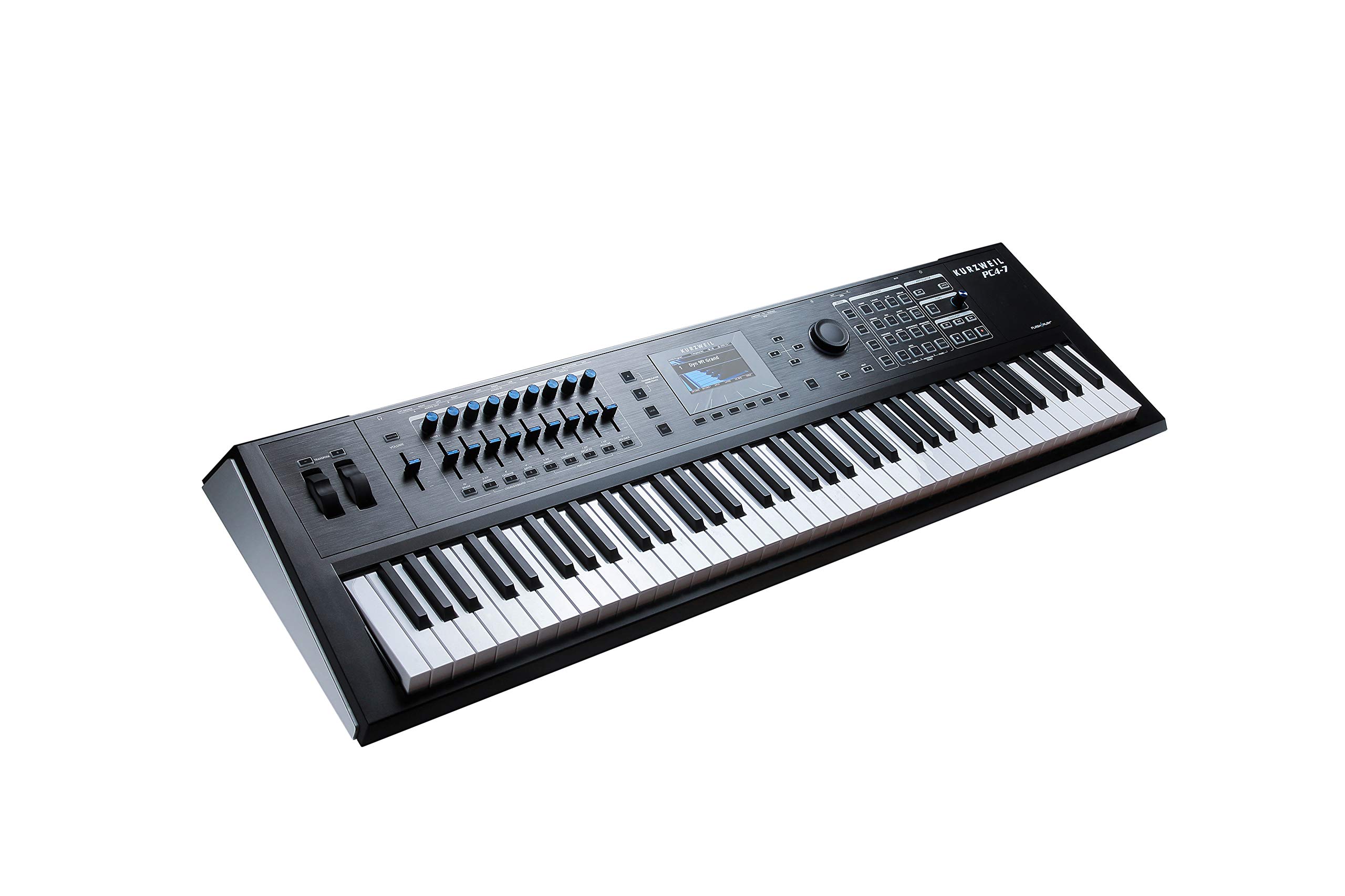 Kurzweil Estação de trabalho sintetizadora PC4-7 de 76 teclas
