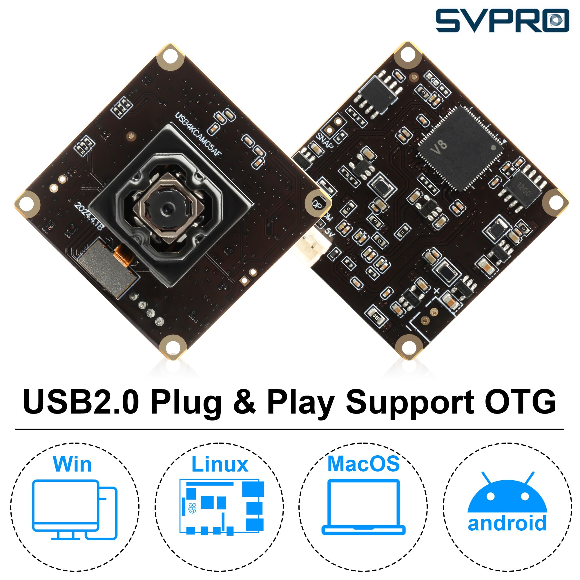 Plug And Play Camera Module USB Camera Anti Shake USB Camera Module 4K ...