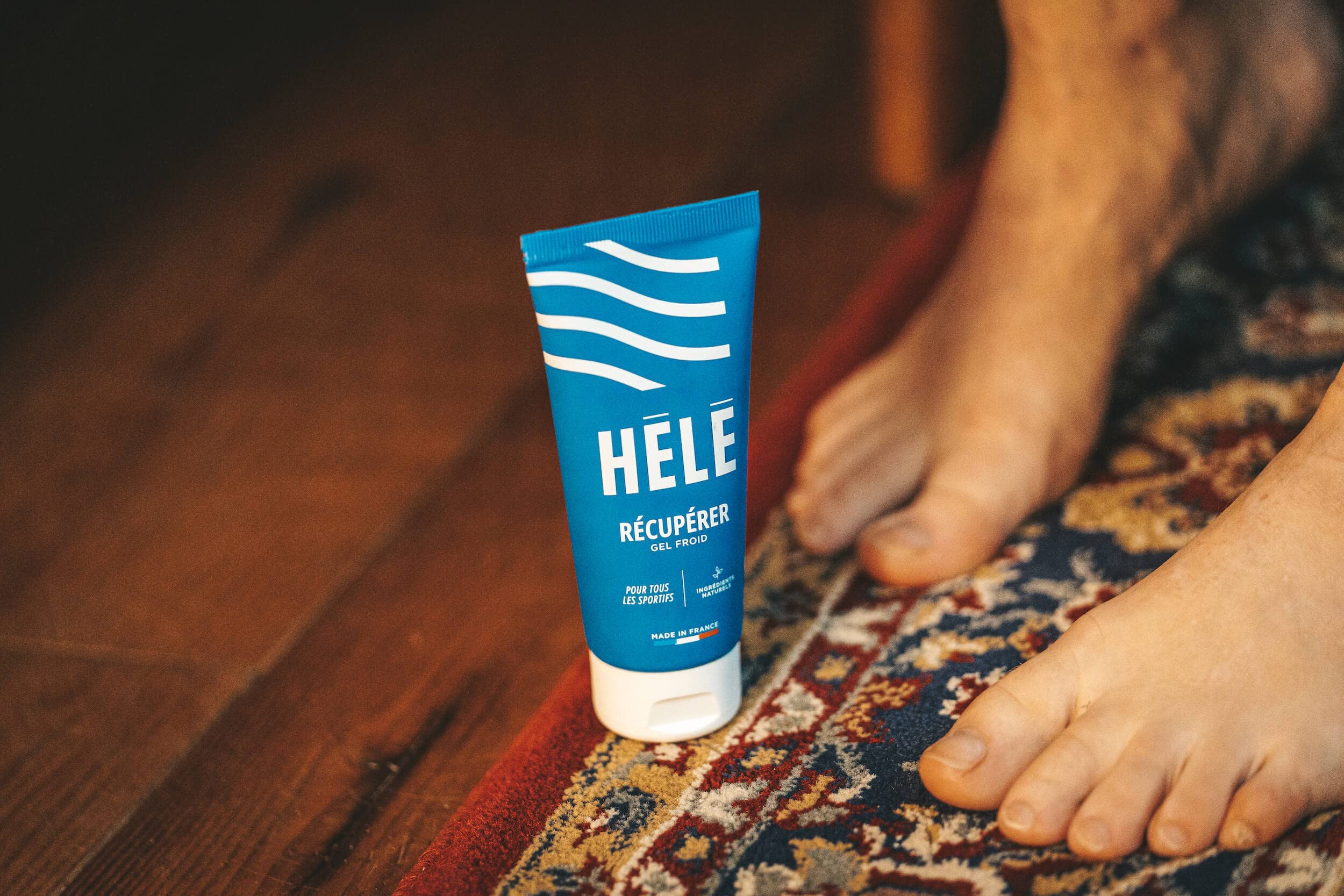 Gel froid muscles - Crème Anti Inflammatoire - HeLe Hélê - soulage après un effort physique les articulations et les muscles - Décontractant musculaire - Fabriqué en France - Contenance 75 ml