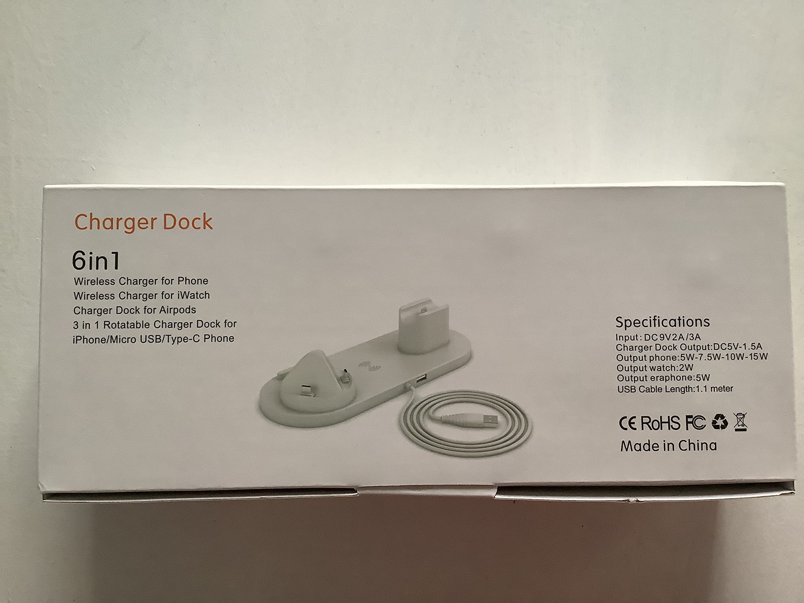 Amazon.com: 6 in 1 Multi-Function Charging Stand : Cell