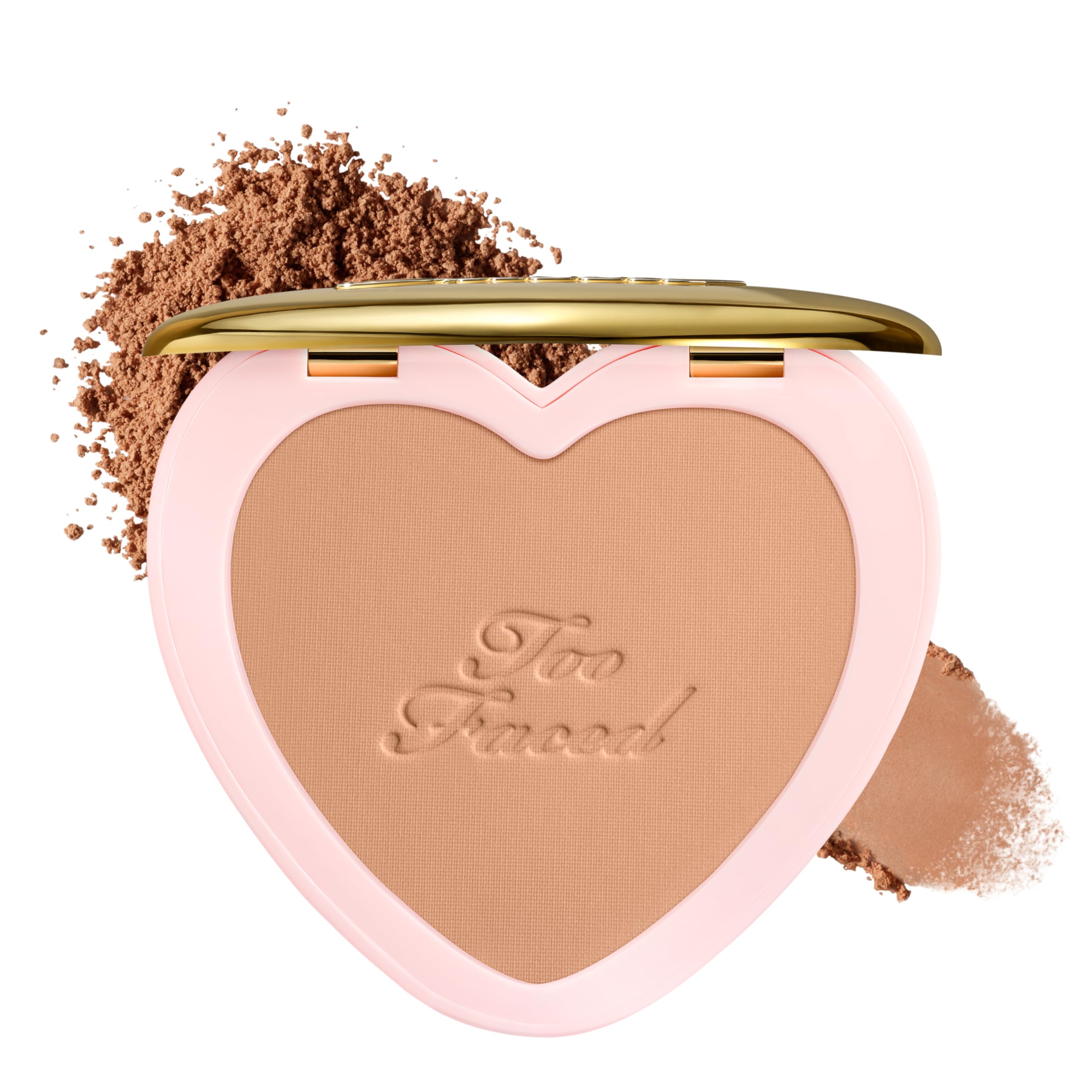 Too Faced Born This Way Soft Blur Flexible Finish Setting Powder | Blurring, Silky Smooth Pressed Powder Formula + Soft Focus Finish, Non-Comedogenic, 0.16 Ounce 03 Tan (Tan Skin Tones)