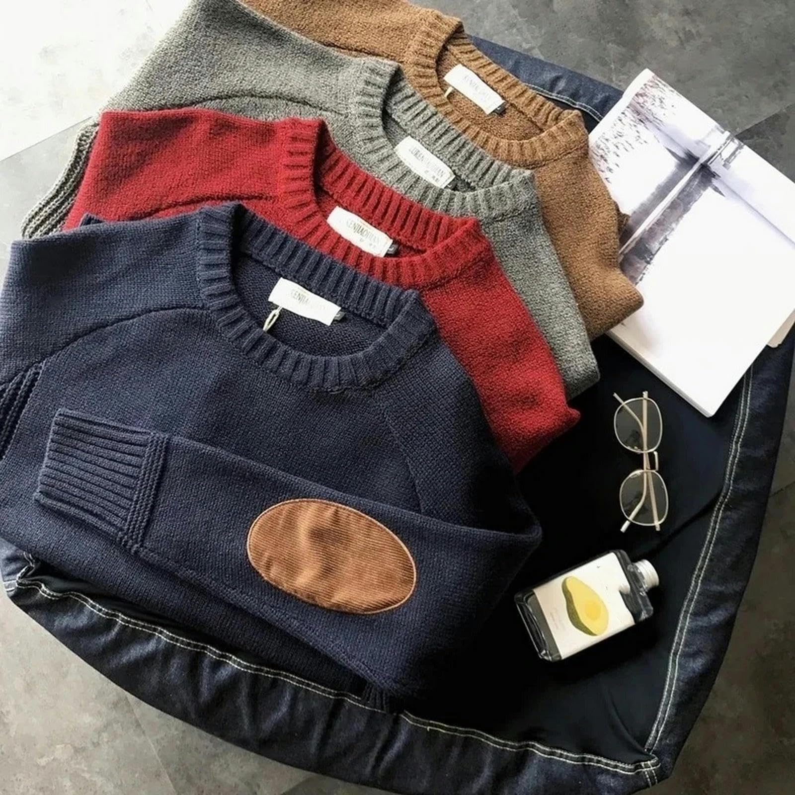Maglione Uomo Sighificatore Casual Pullover Hombre Fashion Fashi