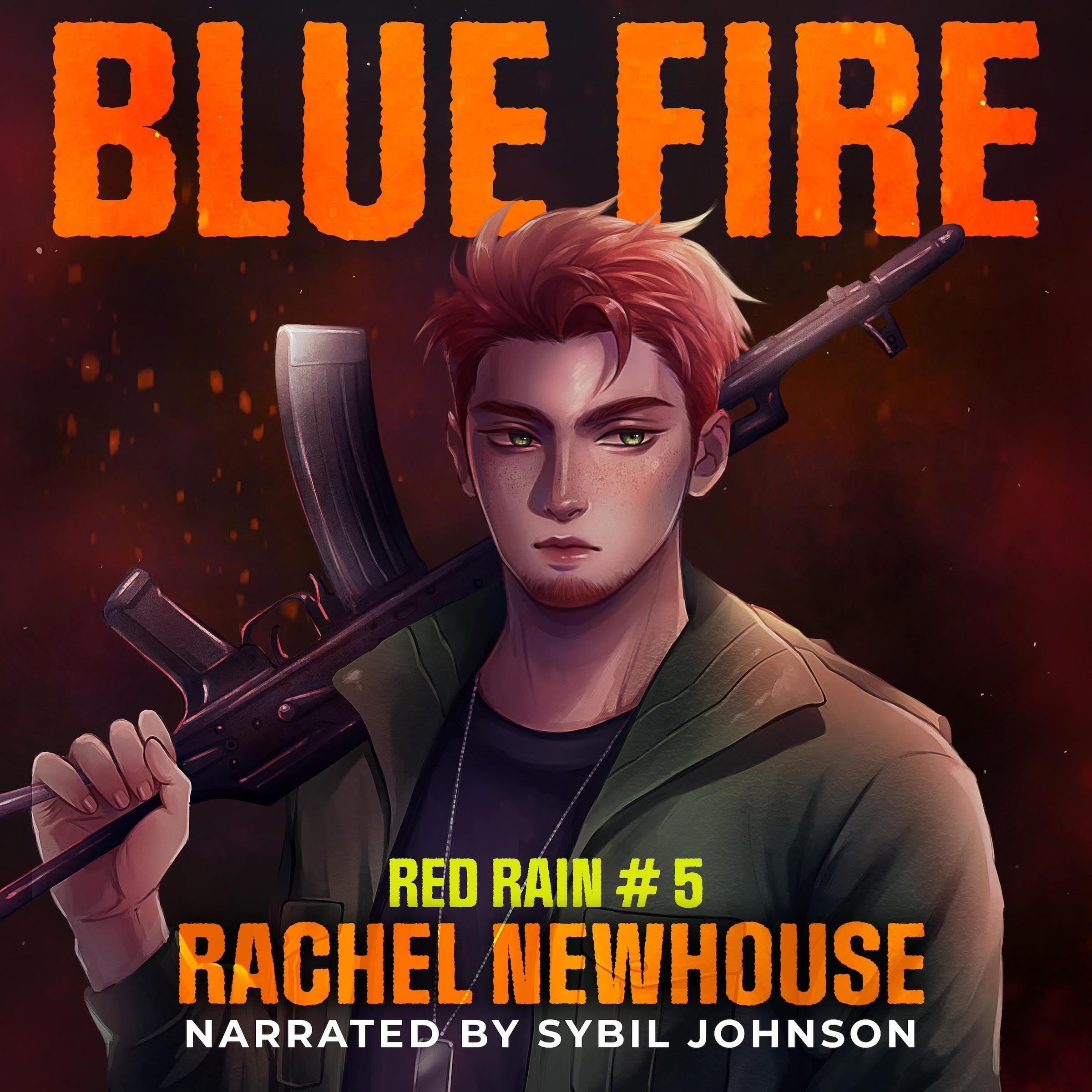 Cover art for Blue Fire: Red Rain, Book 5