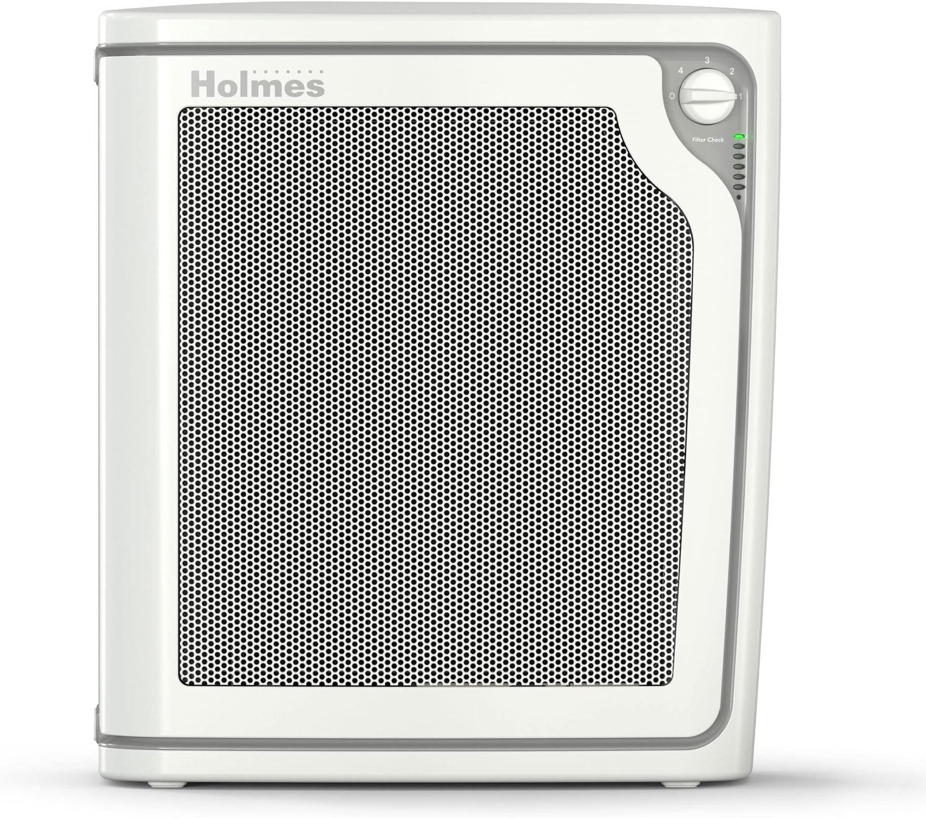 HAP8650B-NU-2 True HEPA Slim Console Air Purifier for Removing Airborne Irritants with Filter Life Progress Bar and Quiet Operation, Black