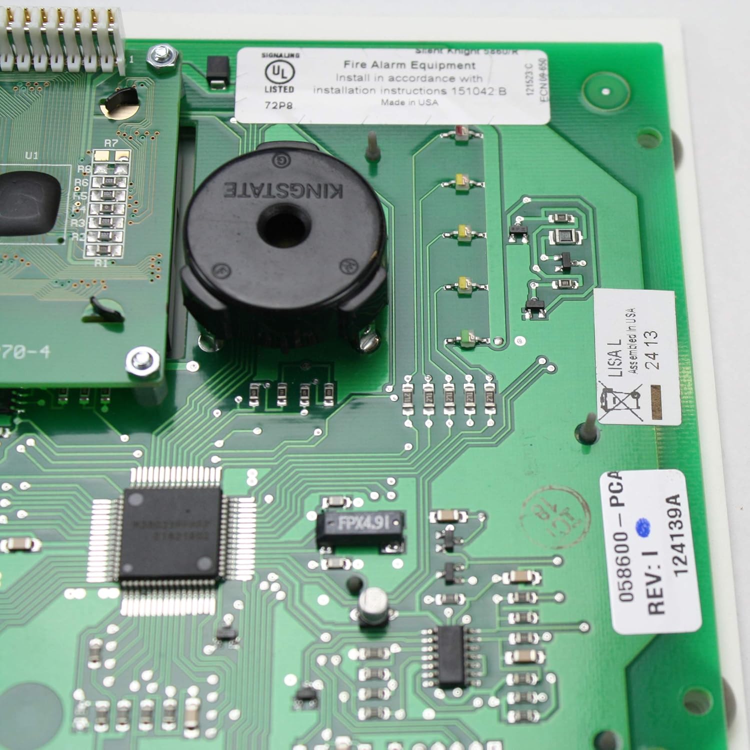 Silent Knight 5860 Intelliknight Remote Annunciator