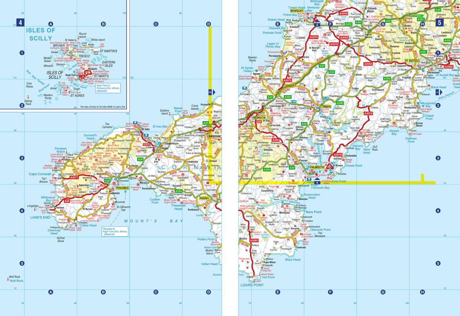 Great Britain A-Z Super Scale Road Atlas 2026 (A3 Spiral): Easy to read map of Great Britain in A5 size with spiral binding 3 81J7Z IOMHL. SL1500