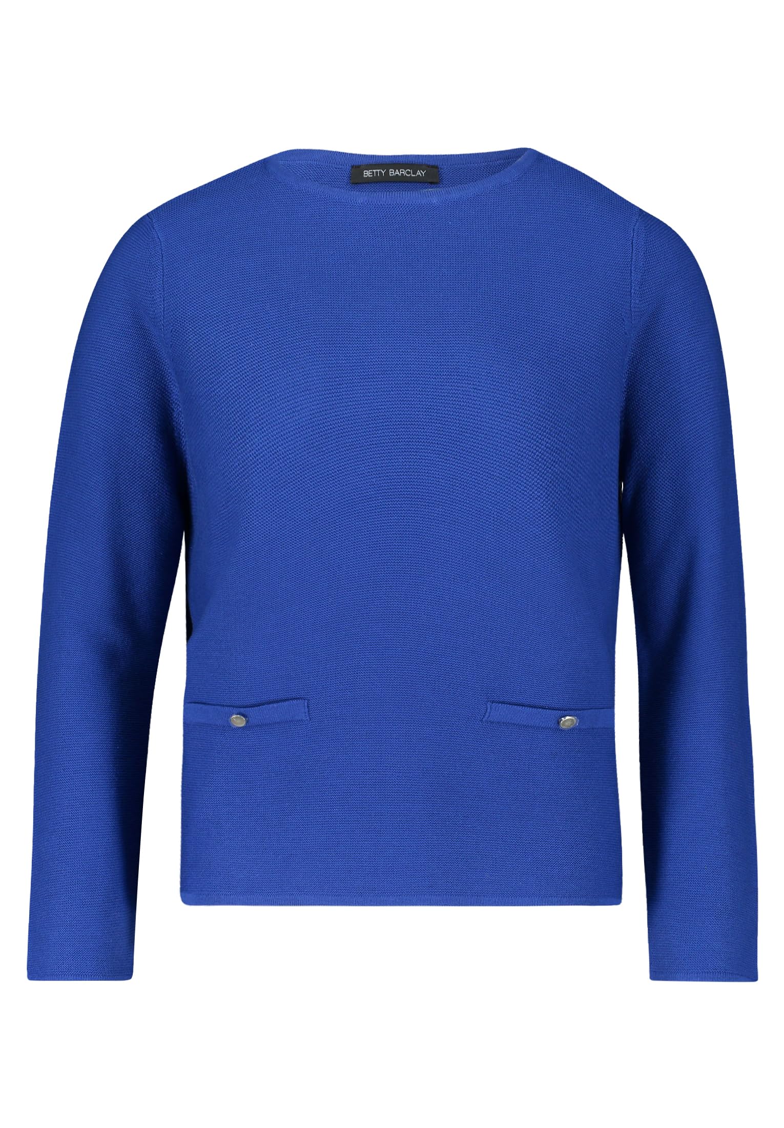 Betty Barclay Damen Feinstrickpullover mit aufgesetzten Taschen
