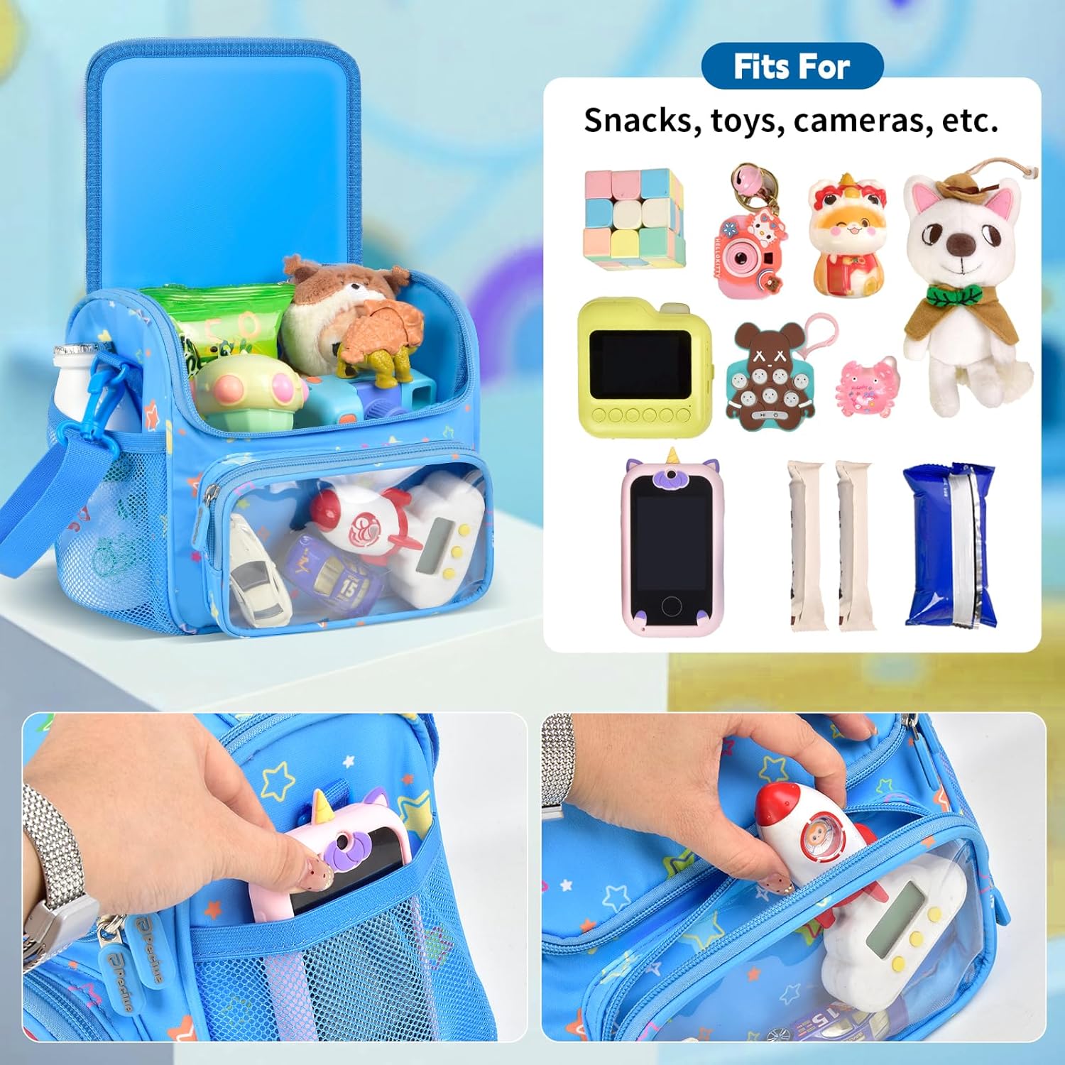 子供用自転車バスケットフロントハンドルバーバッグ、女の子と男の子用、かわいい小さな自転車バスケットバランススクーター三輪車用、ショル