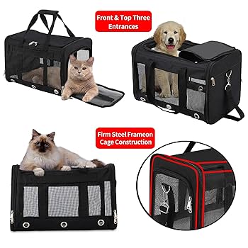 for pets onlyキャリーバッグ Amazon.com : Soft Sided Cat/Dog Carrier,Collapsible Pets