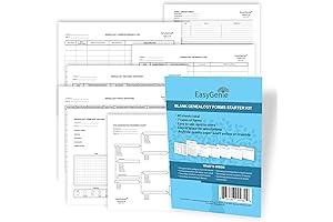 Blank Genealogy Forms Starter Kit: A Family Tree Journey Made Simple