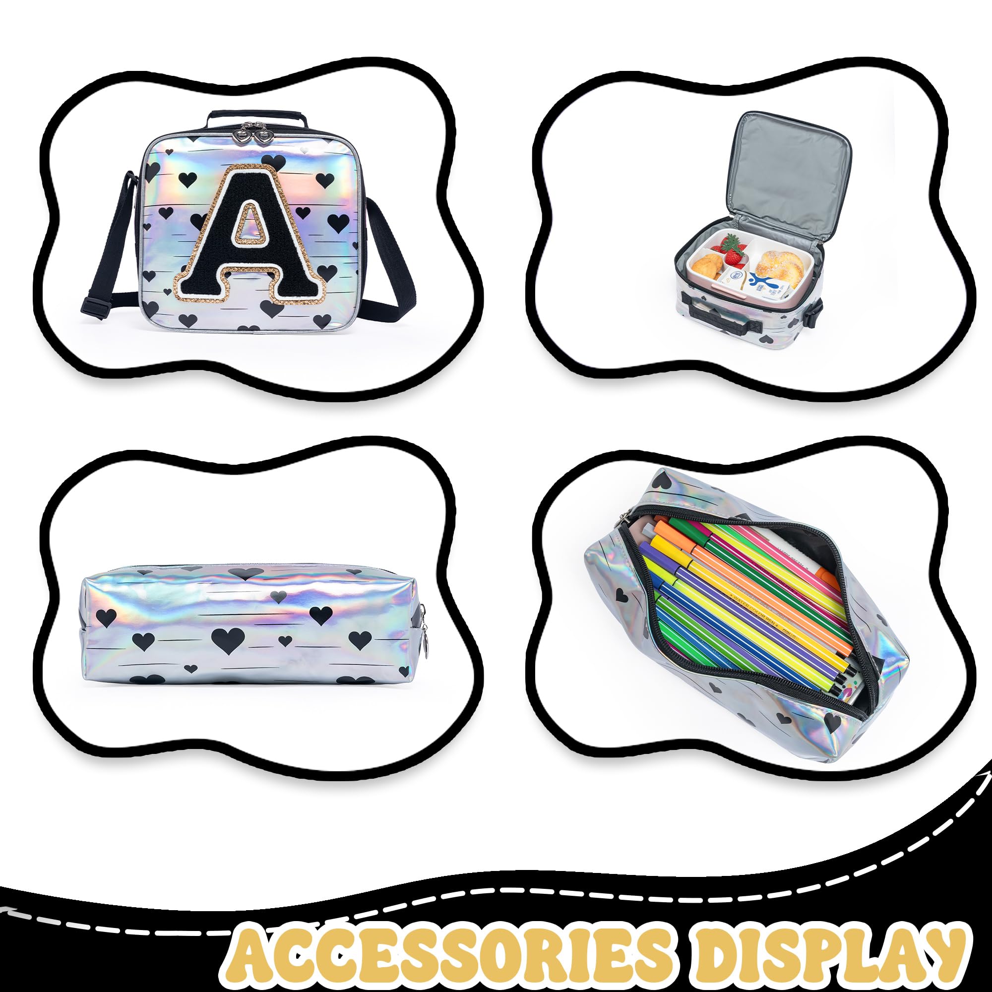 HTgroce Mochilas Trolley Escolares para Niñas para la Escuela Primaria